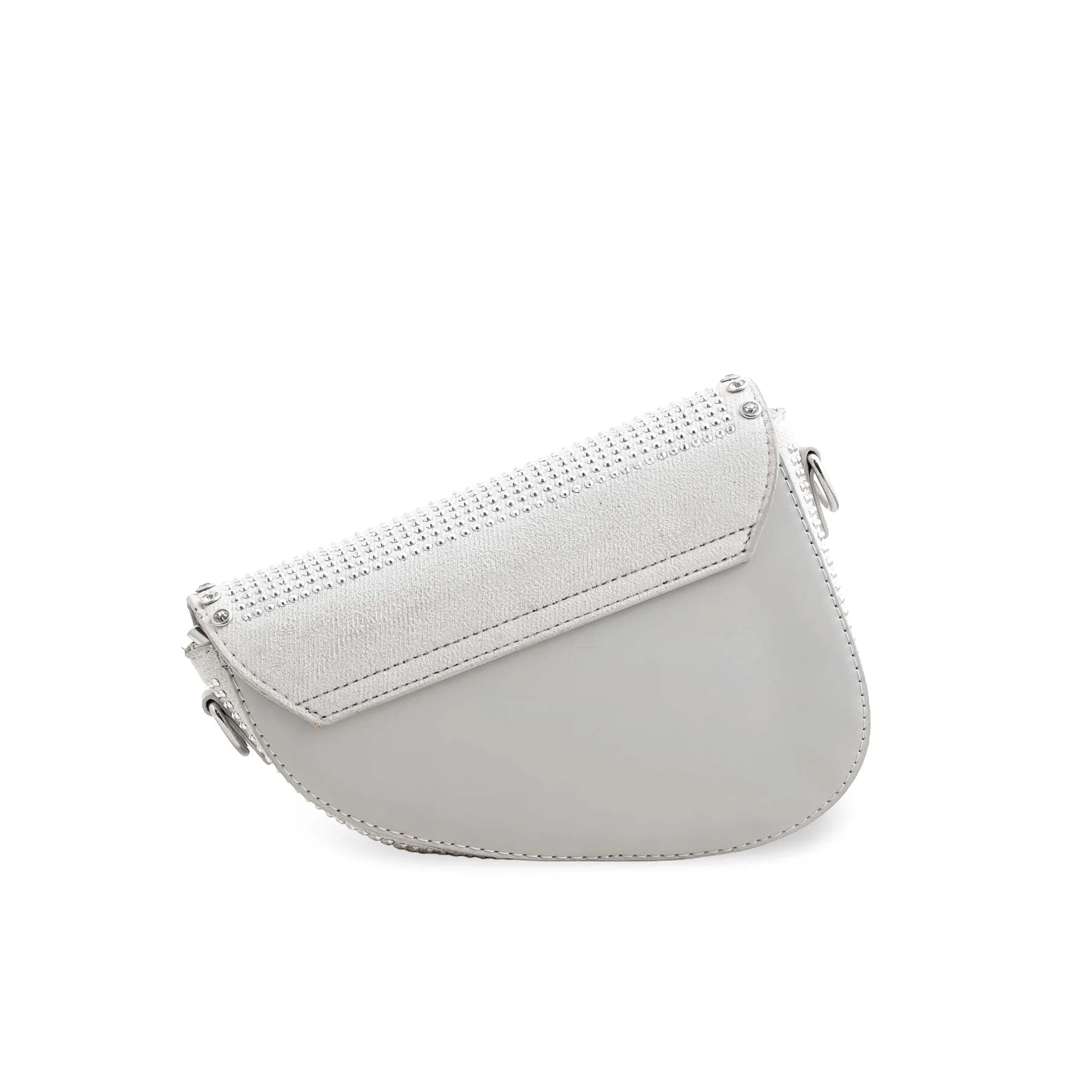 White Fancy Hand Bag P36200 - Image 4