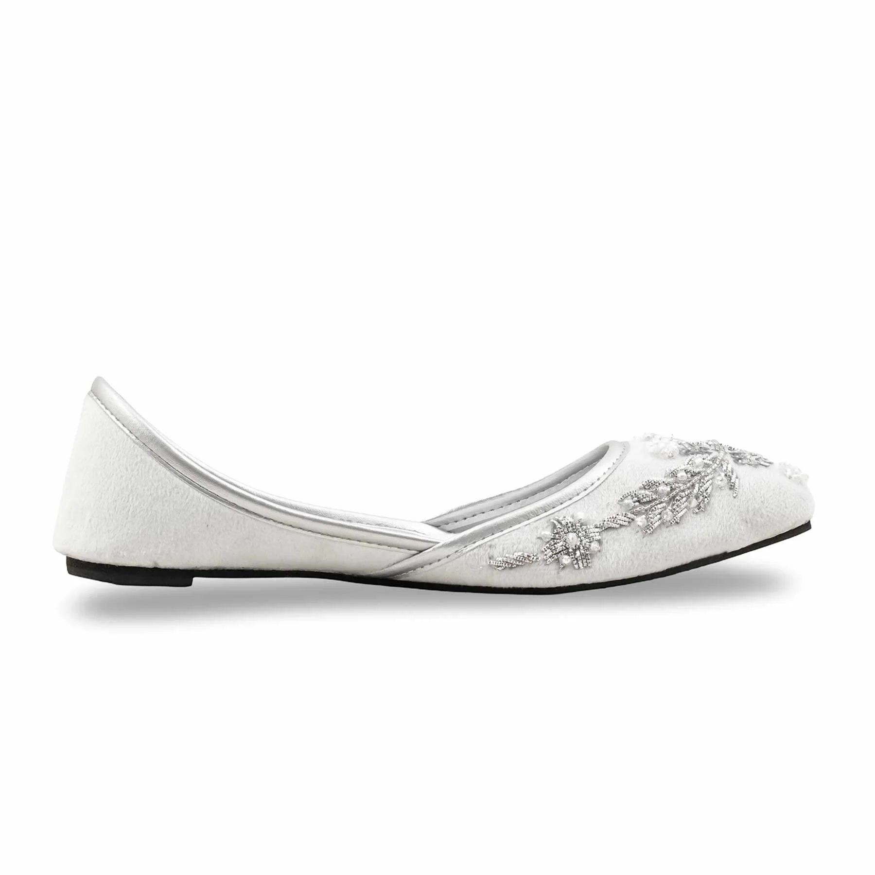 White Fancy Khussa EC8547 - Image 2