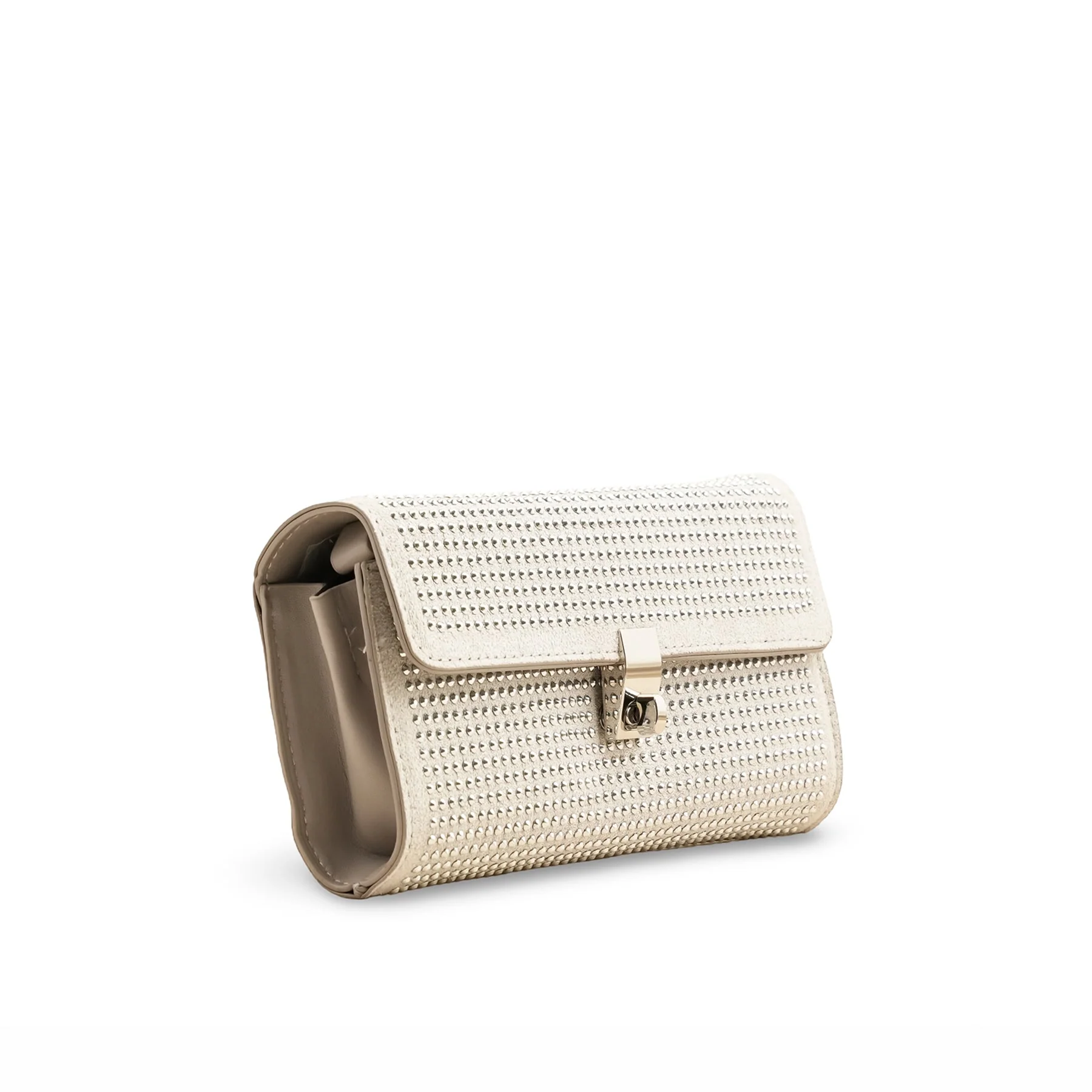 White Fancy Shoulder Bag For Women P36205 - Image 2