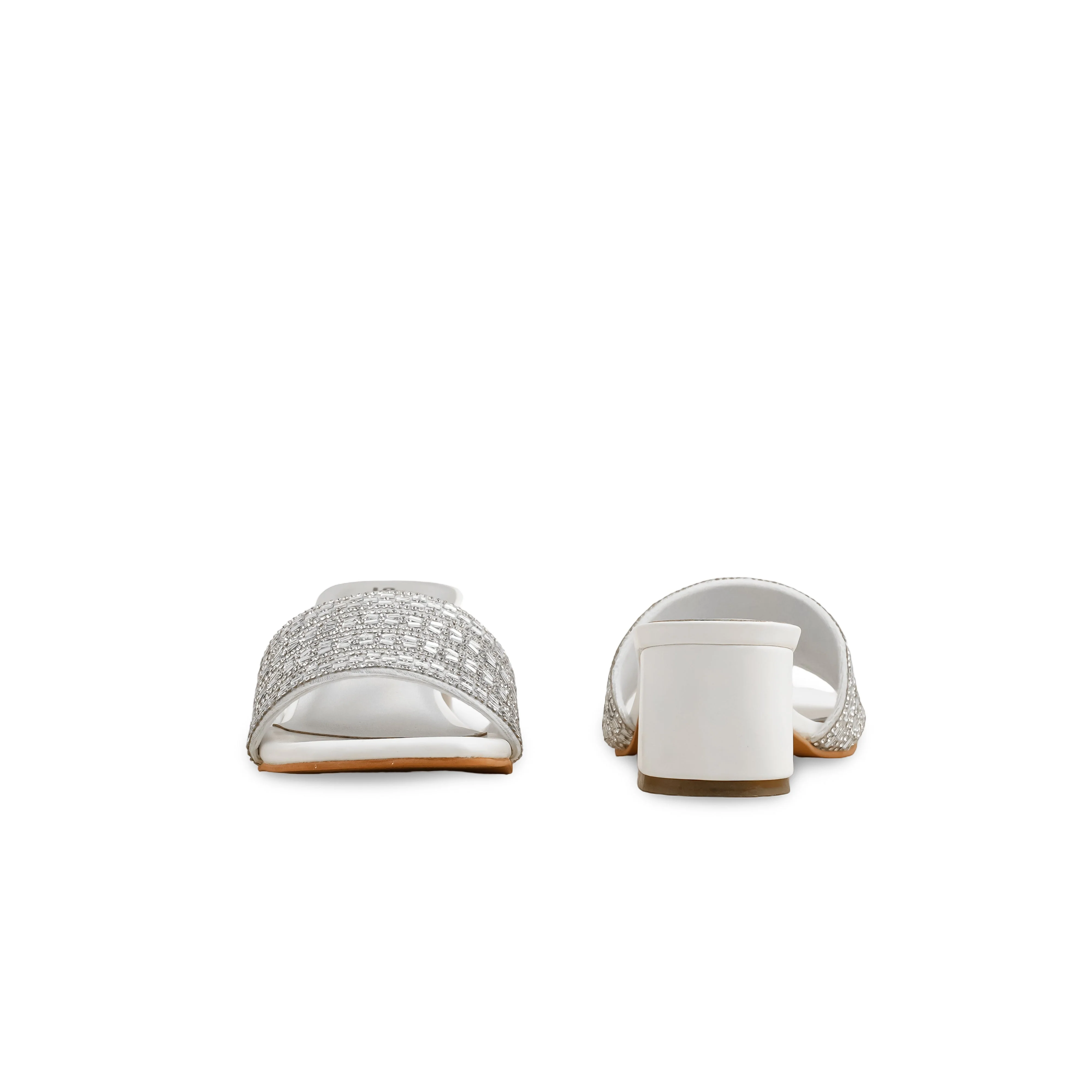 White Fancy Slipper FN7922 - Image 4