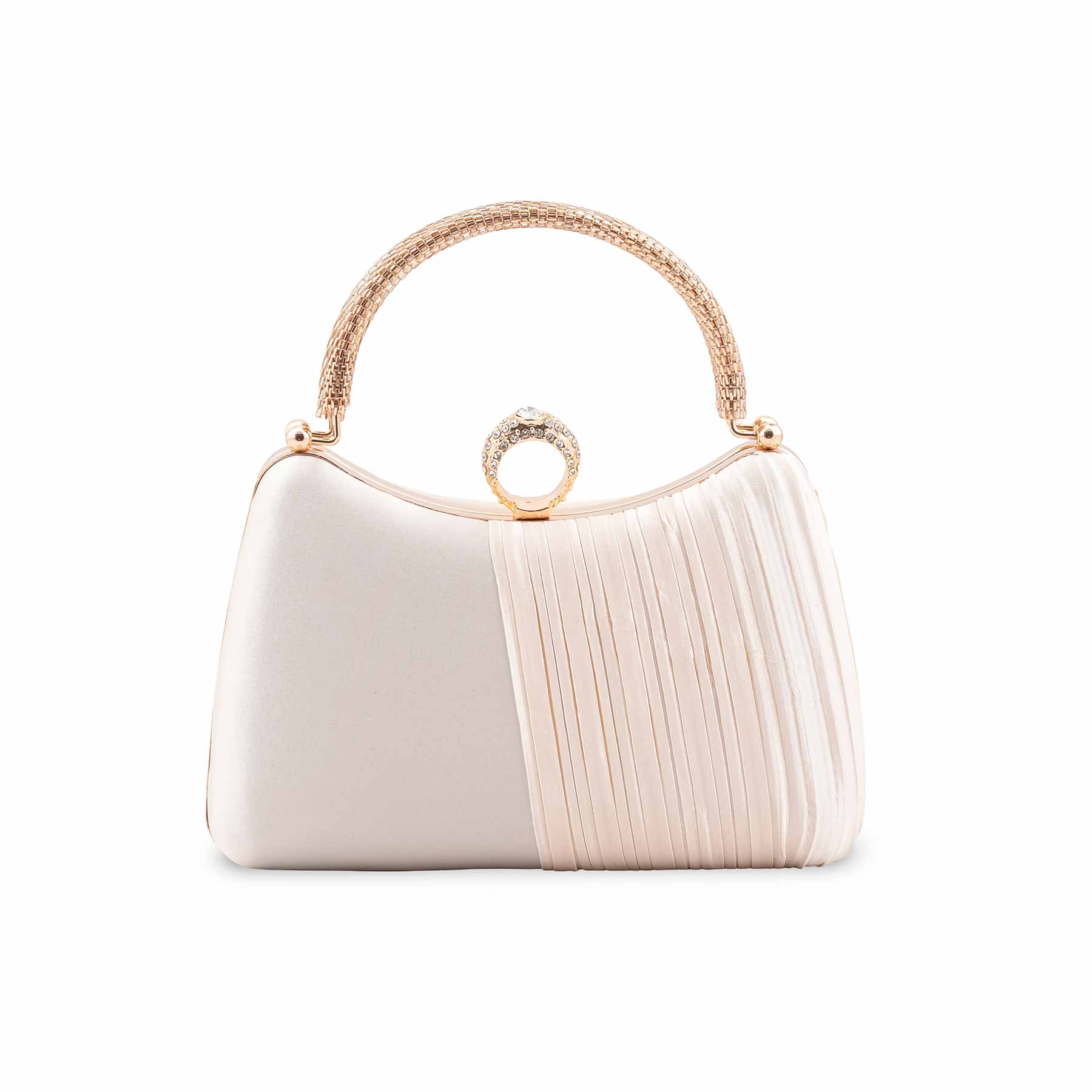 White Formal Clutch P24441 - Image 2