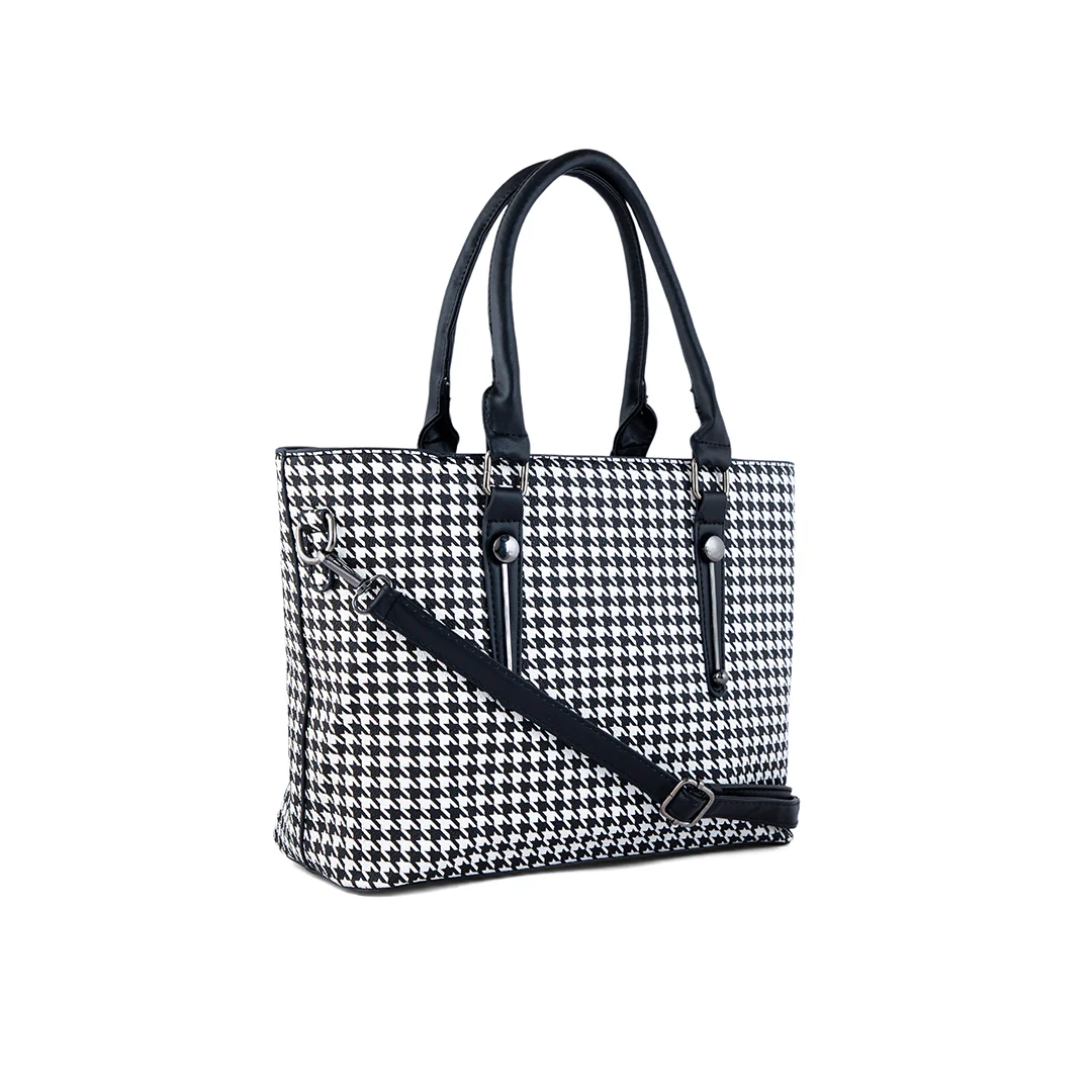 White Formal Hand Bag P36177 - Image 2