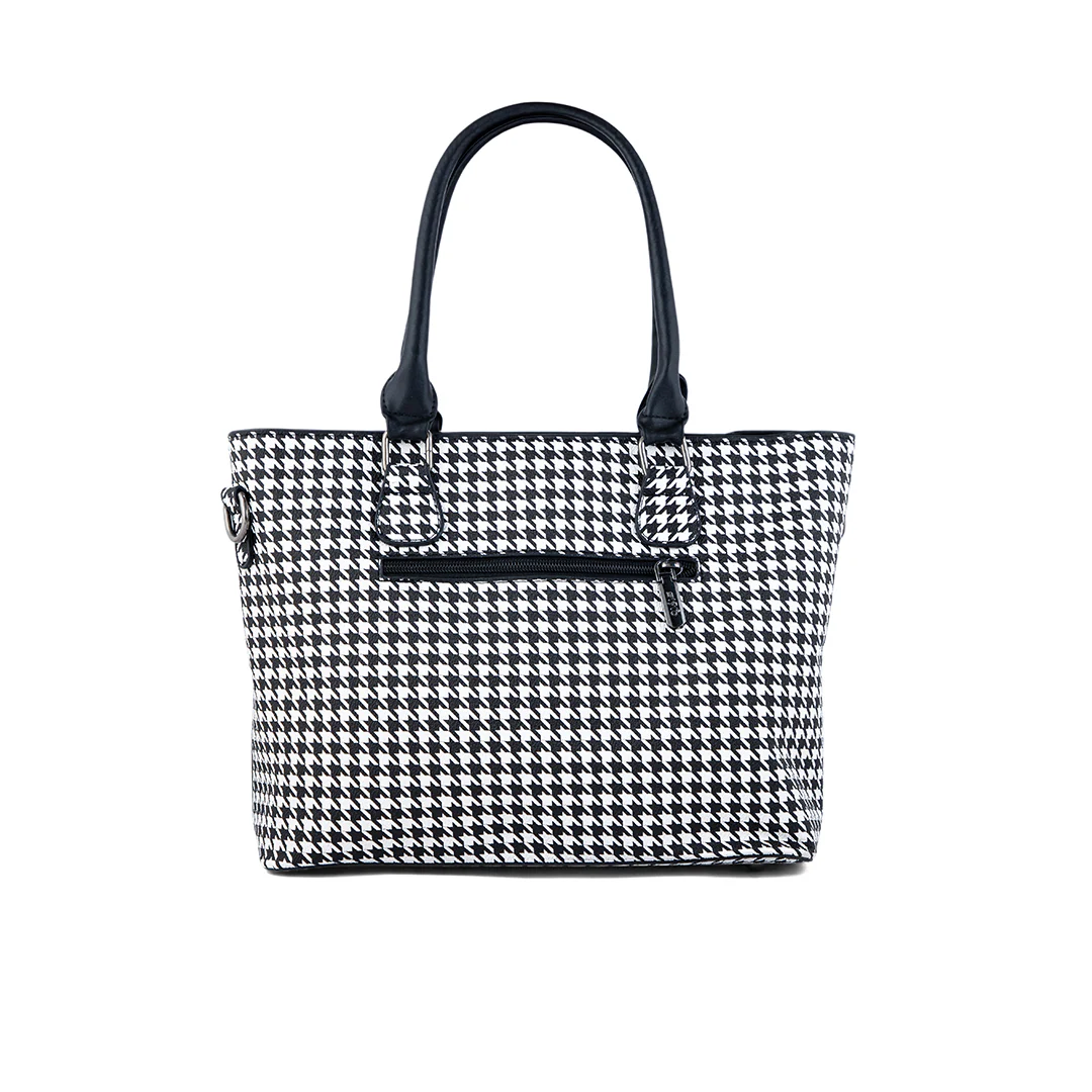 White Formal Hand Bag P36177 - Image 3