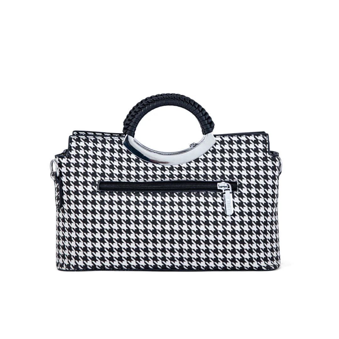 White Formal Hand Bag P36186 - Image 3