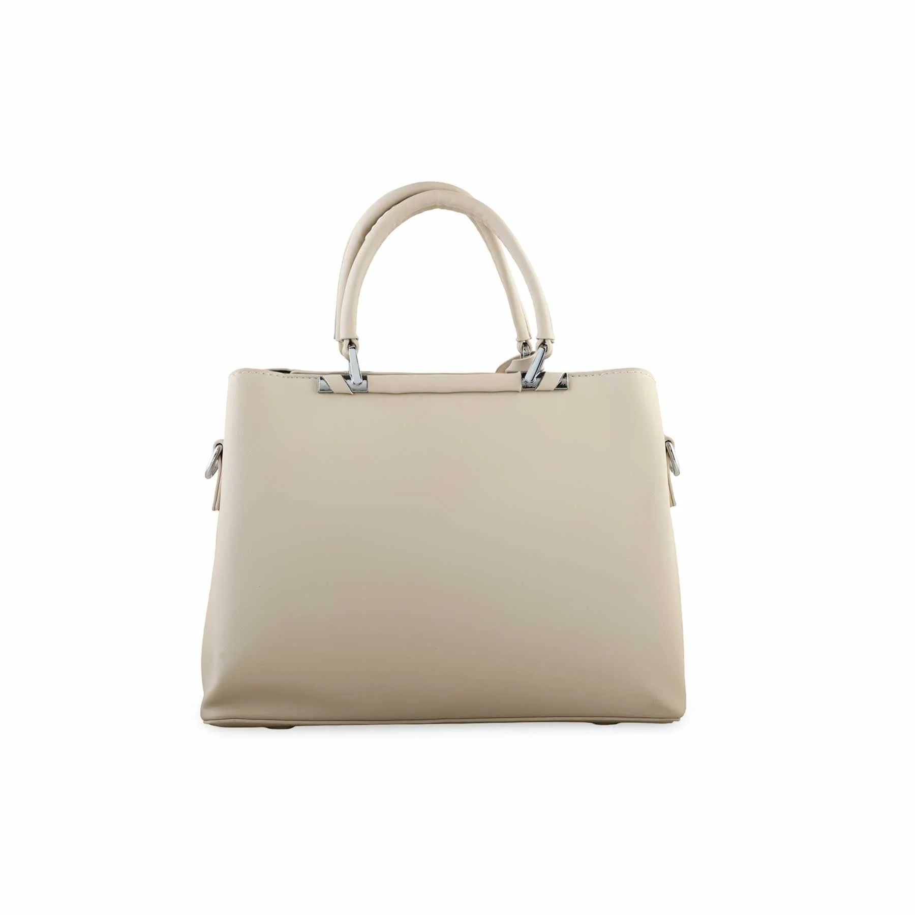 White Formal Hand Bag P36259 - Image 4