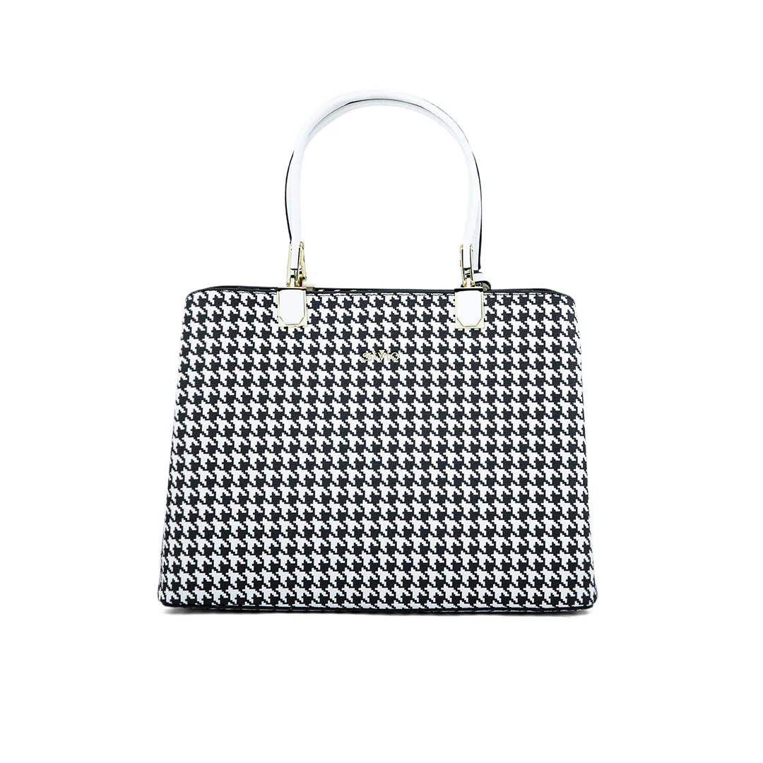 White Formal Hand Bag P36284 - Image 3