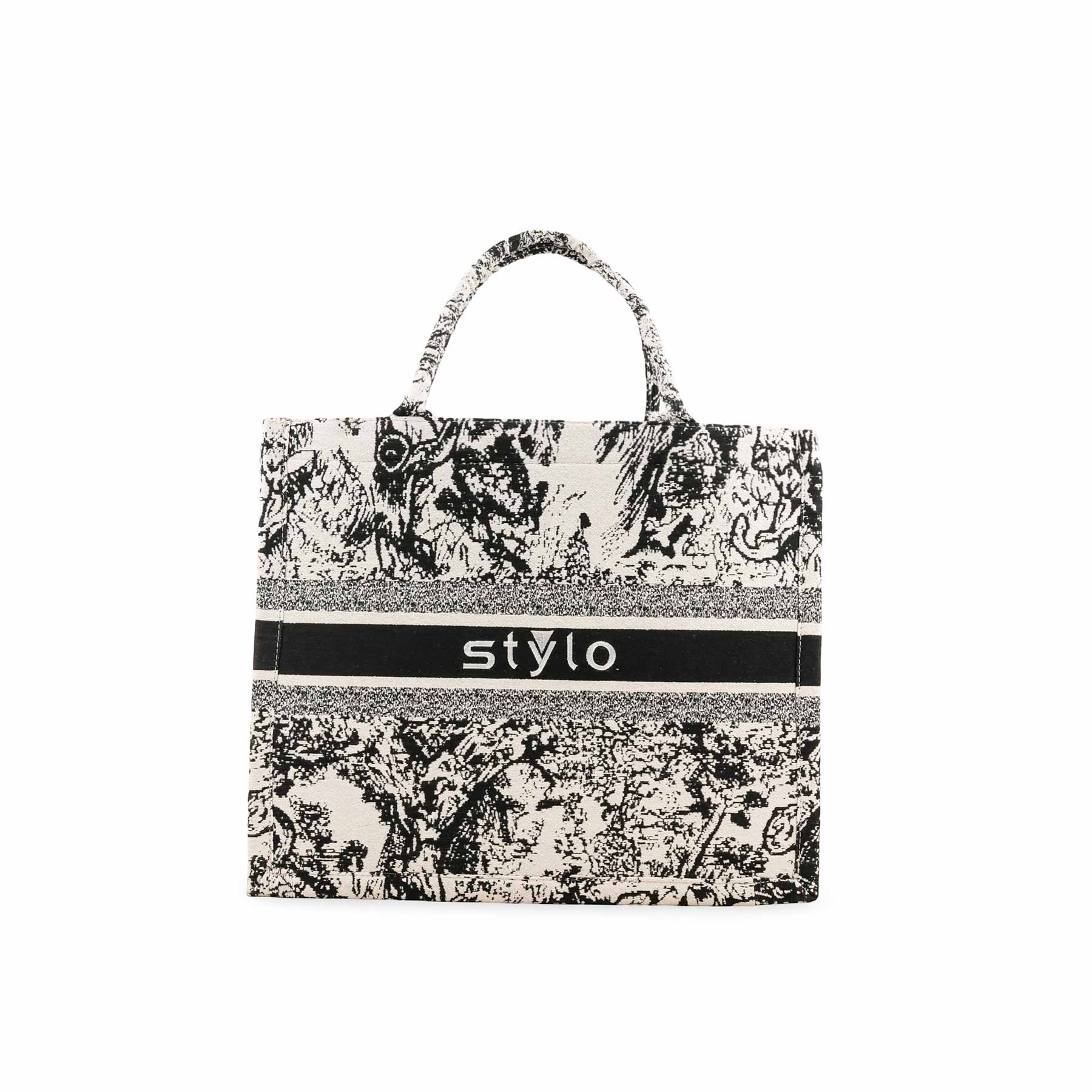 White Formal Hand Bag P36337 - Image 2