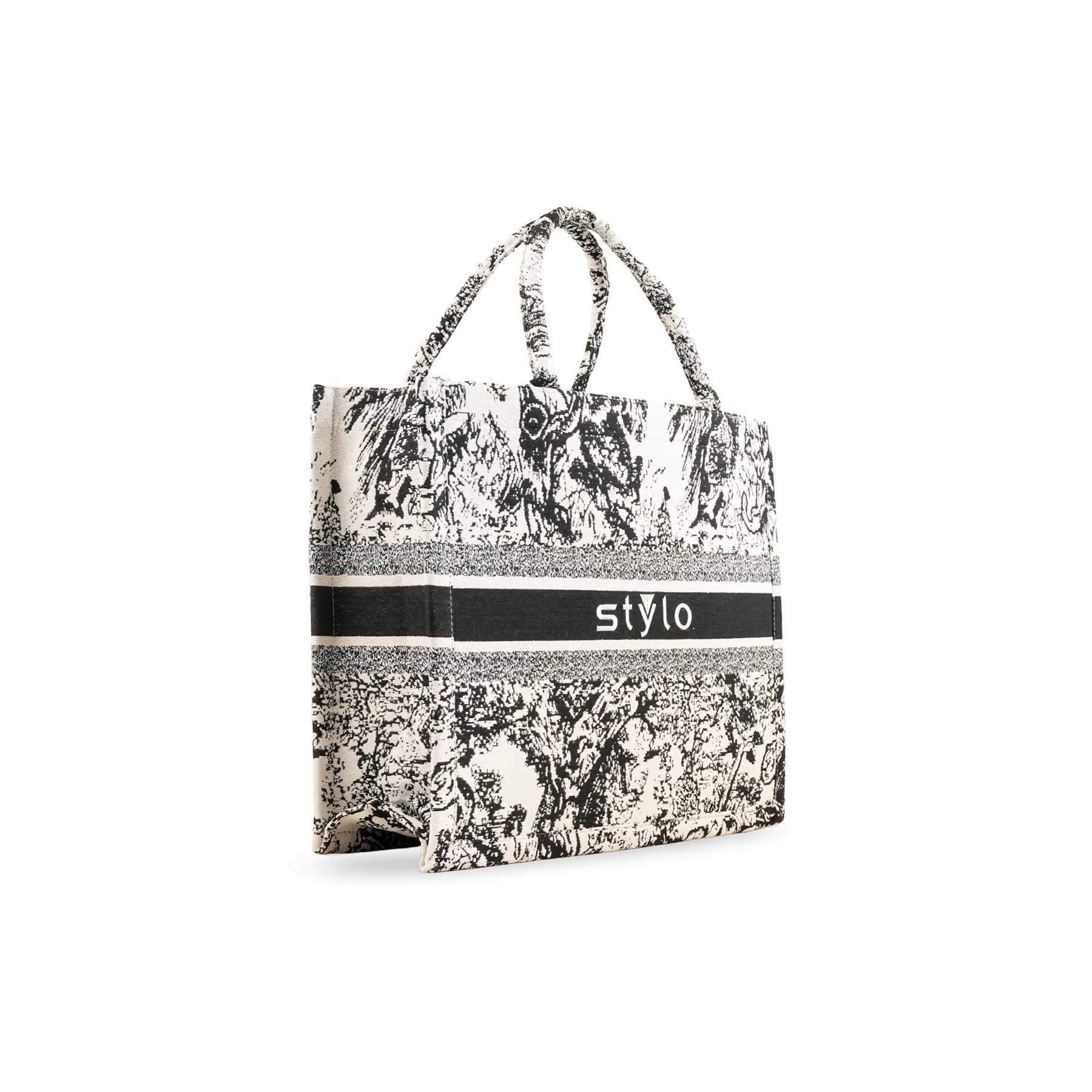 White Formal Hand Bag P36337 - Image 3