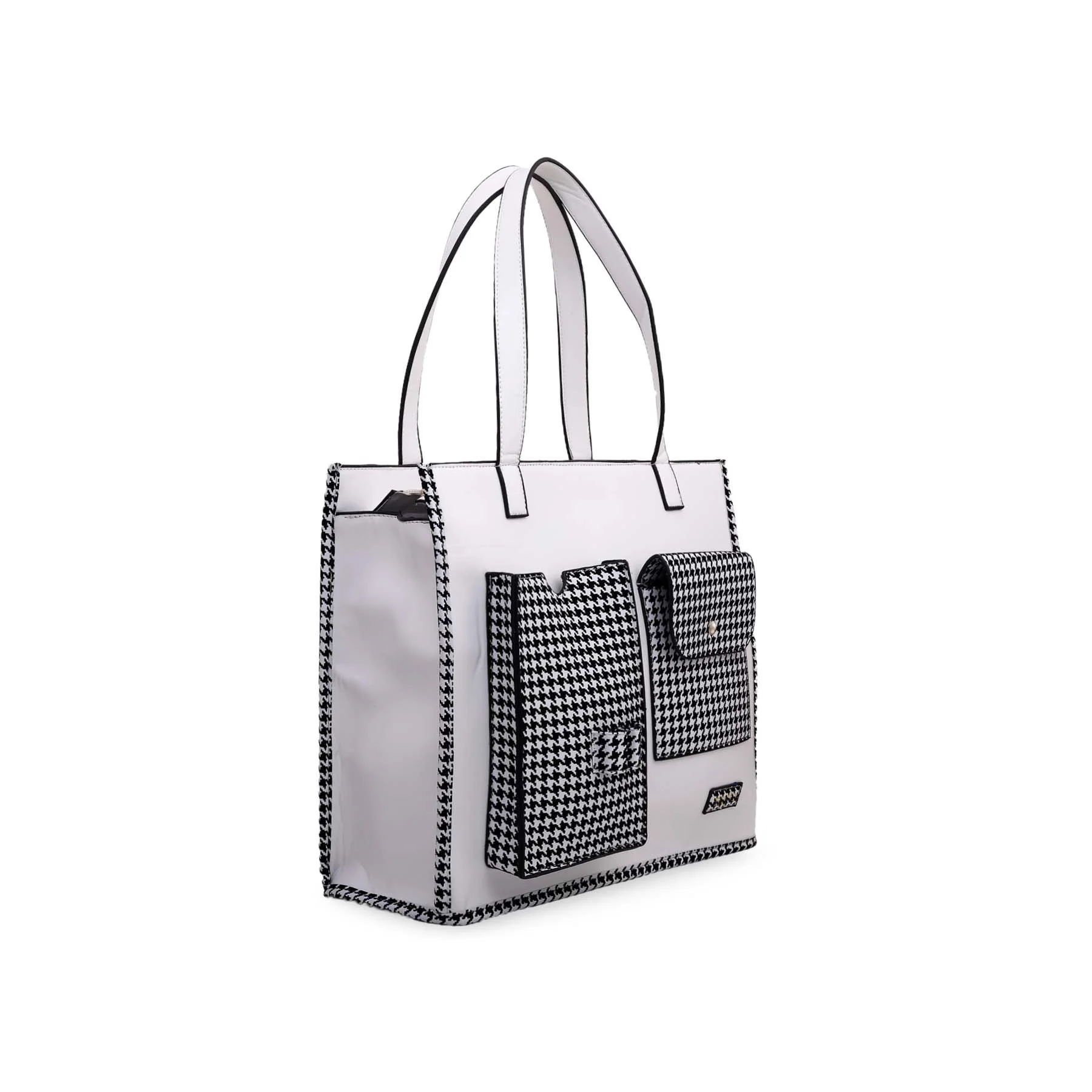 White Formal Hand Bag P54562 - Image 2