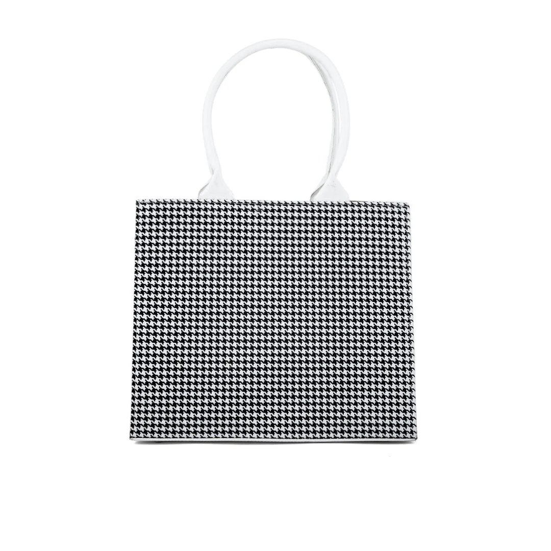White Formal Hand Bag P55652 - Image 3