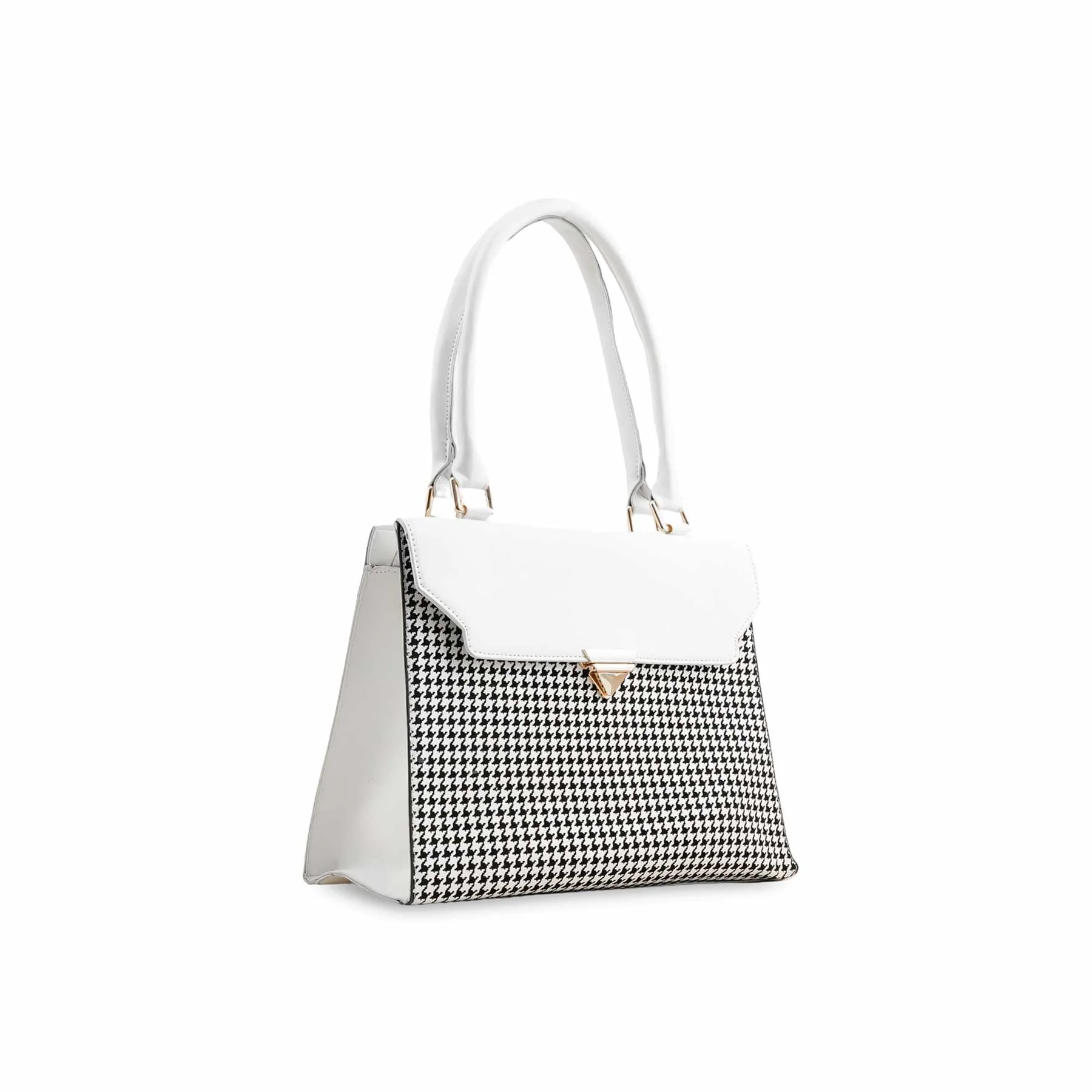 White Formal Hand Bag P55714 - Image 3