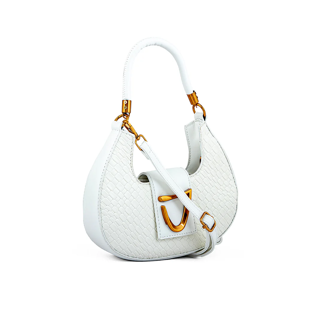 White Formal Pouch P36210 - Image 3