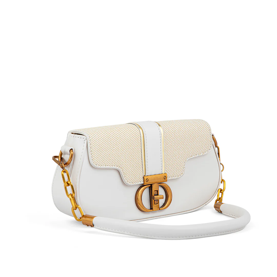 White Formal Pouch P36215 - Image 3