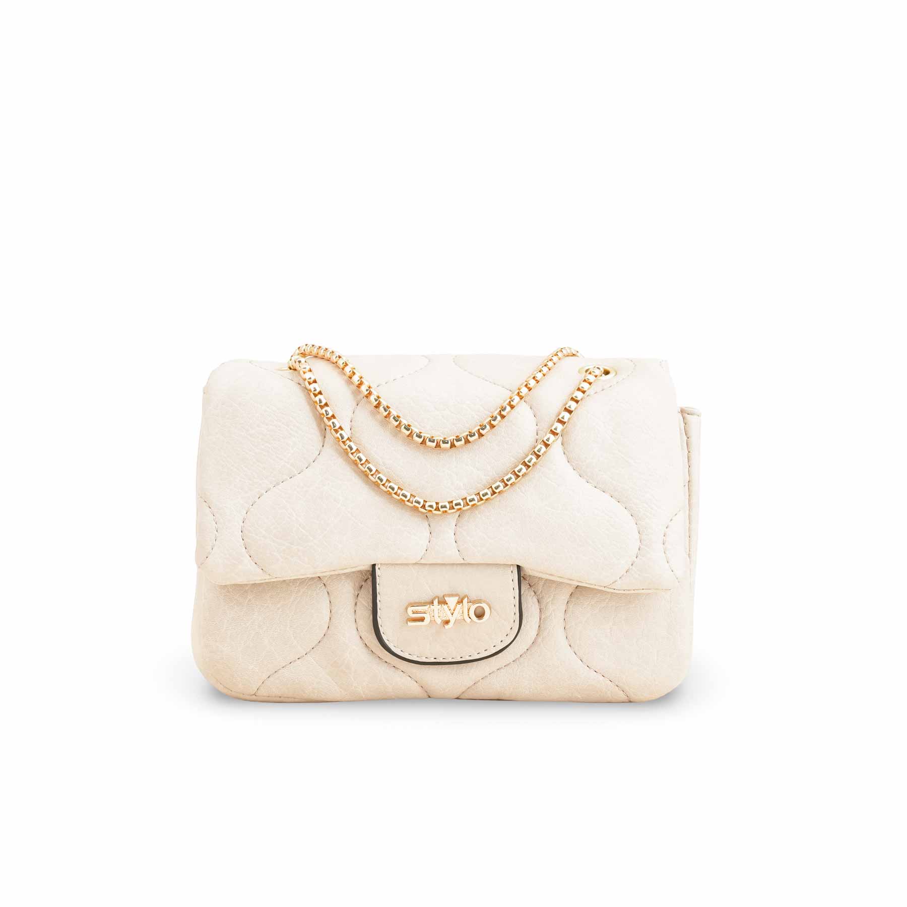 White Formal Pouch P97606 - Image 2
