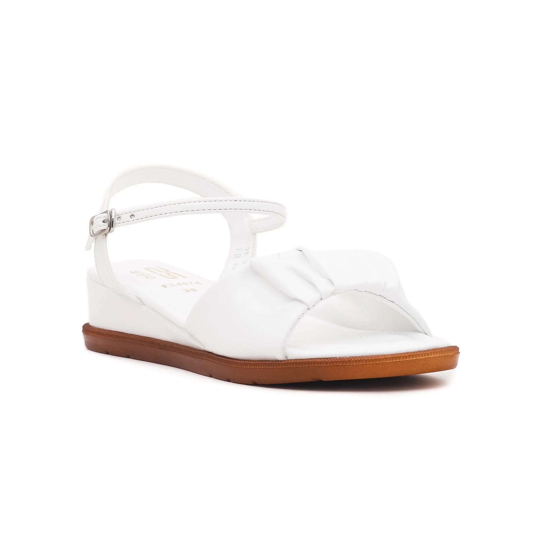 White Formal Sandal FR4874 - Image 2