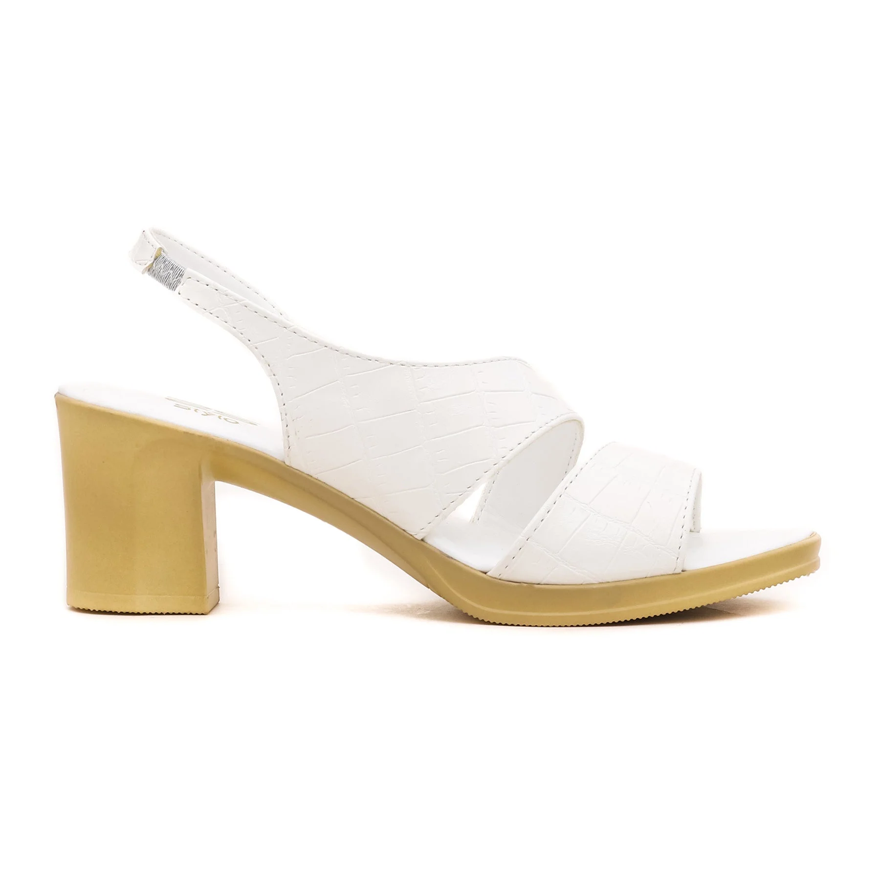 White Formal Sandal FR4879 - Image 2