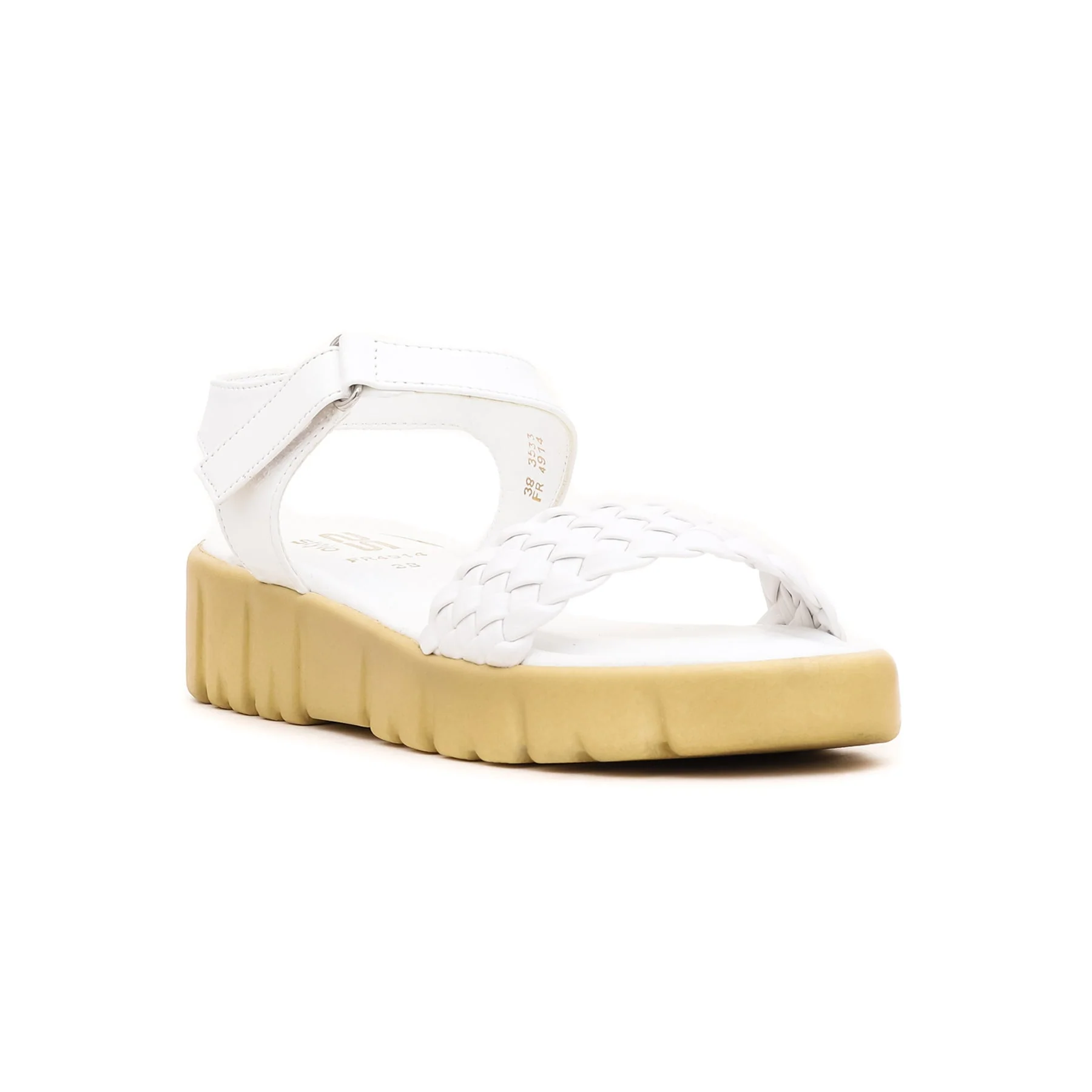 White Formal Sandal FR4914 - Image 2