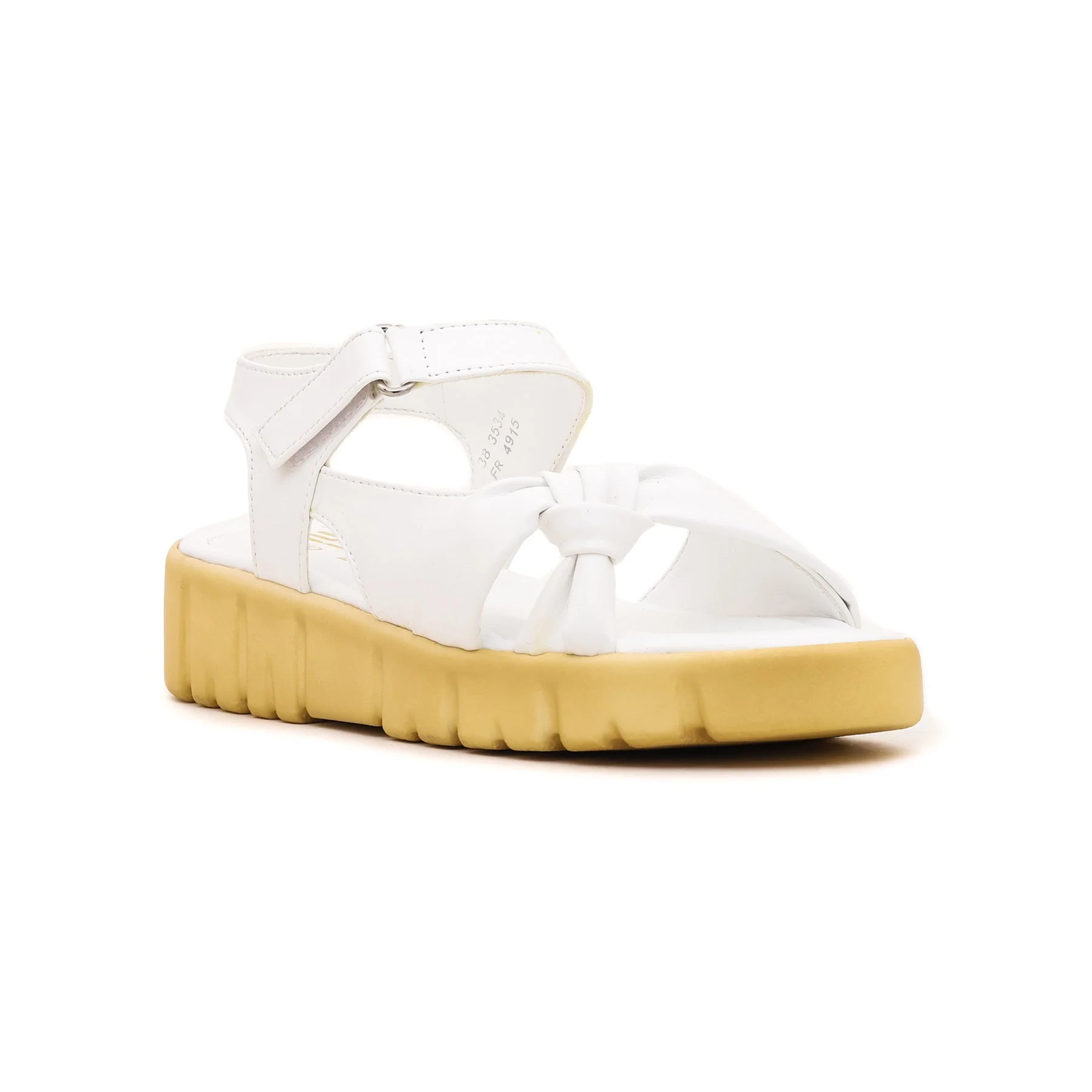 White Formal Sandal FR4915 - Image 3