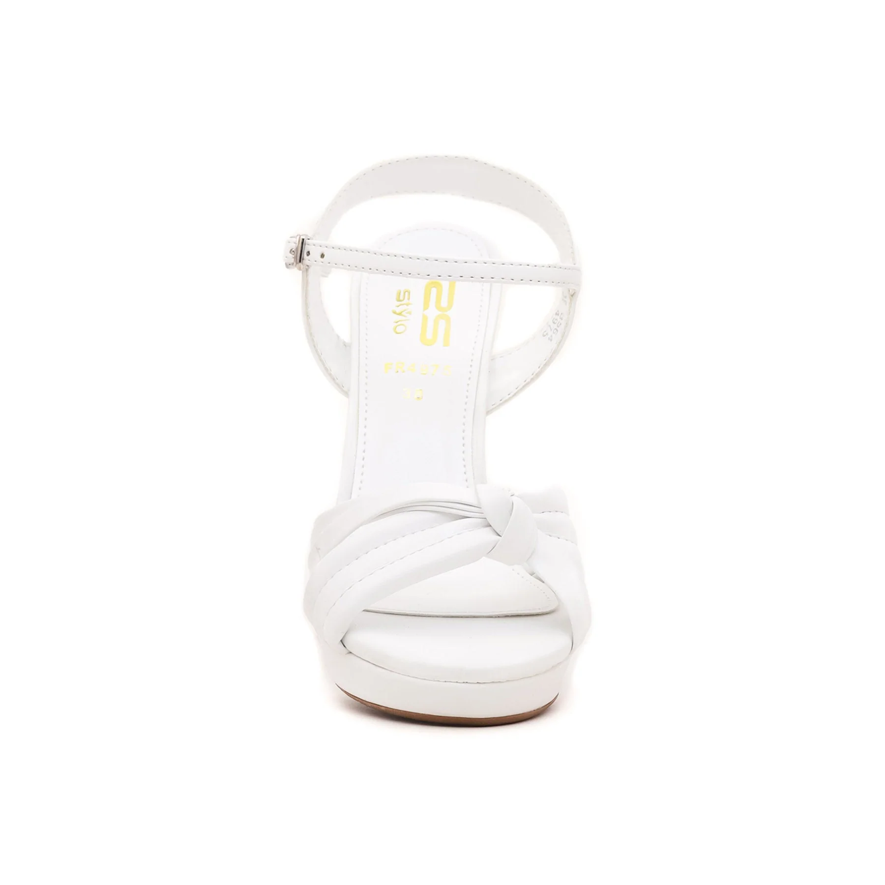 White Formal Sandal FR4975 - Image 3