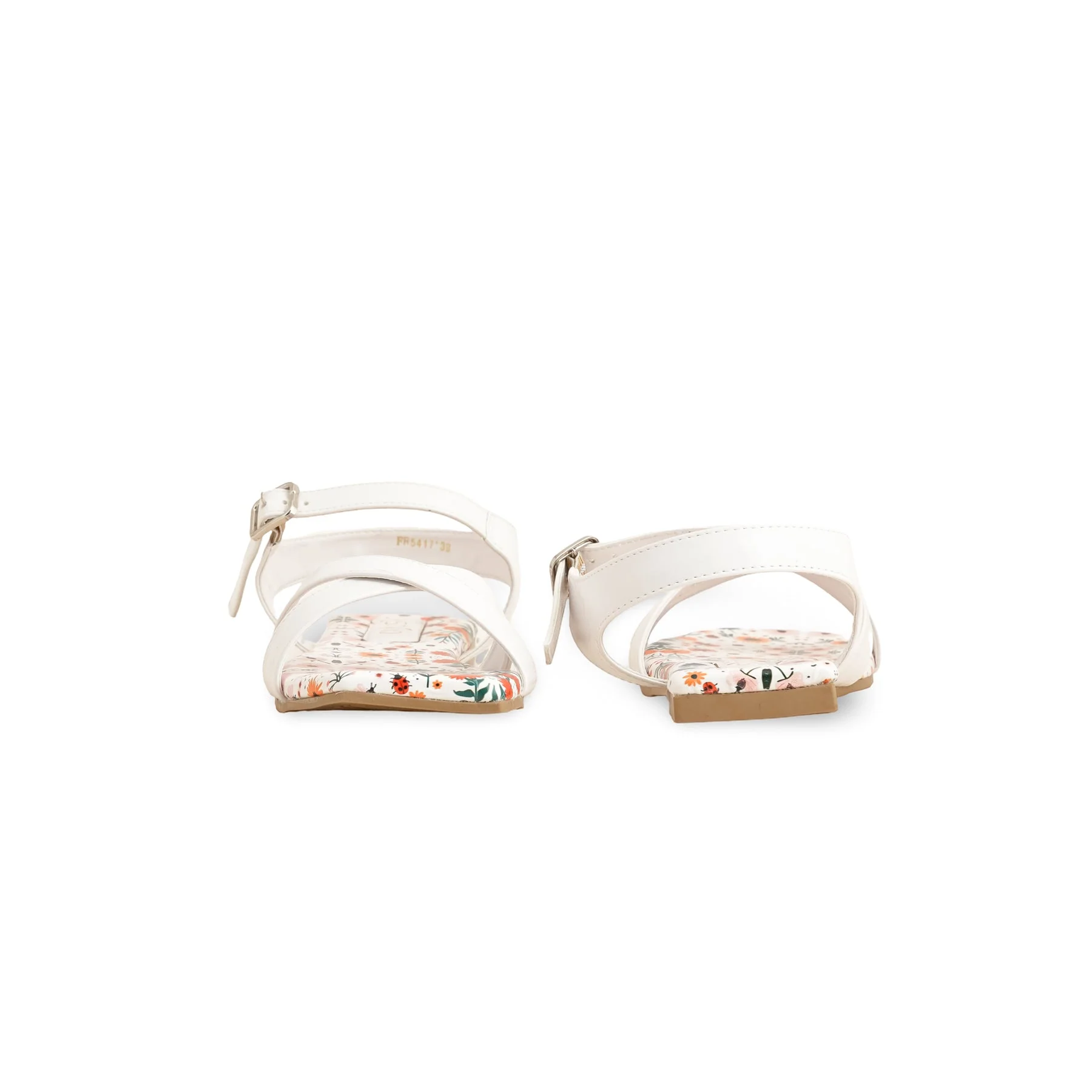 White Formal Sandal FR5417 - Image 4