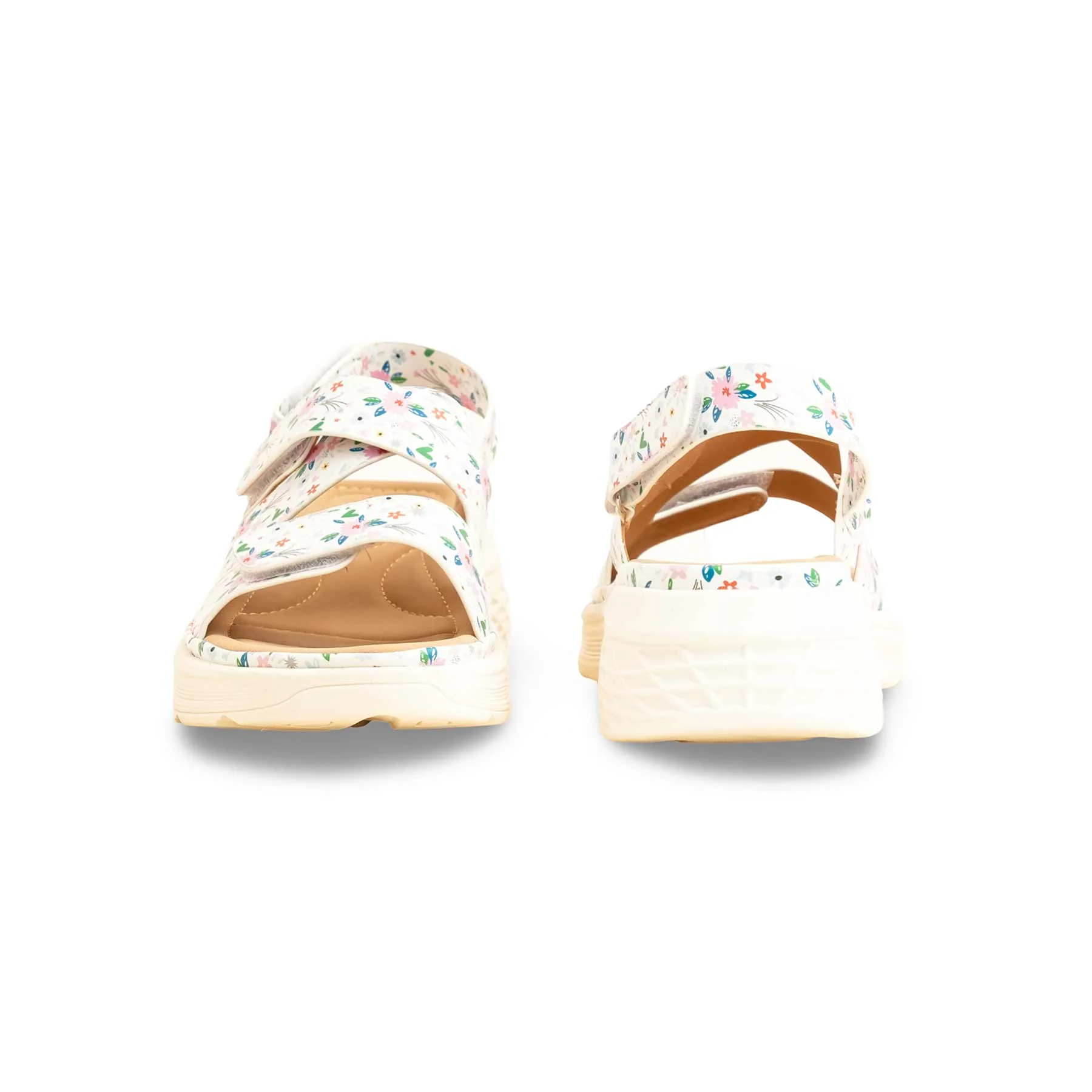 White Formal Sandal PU0382 - Image 4