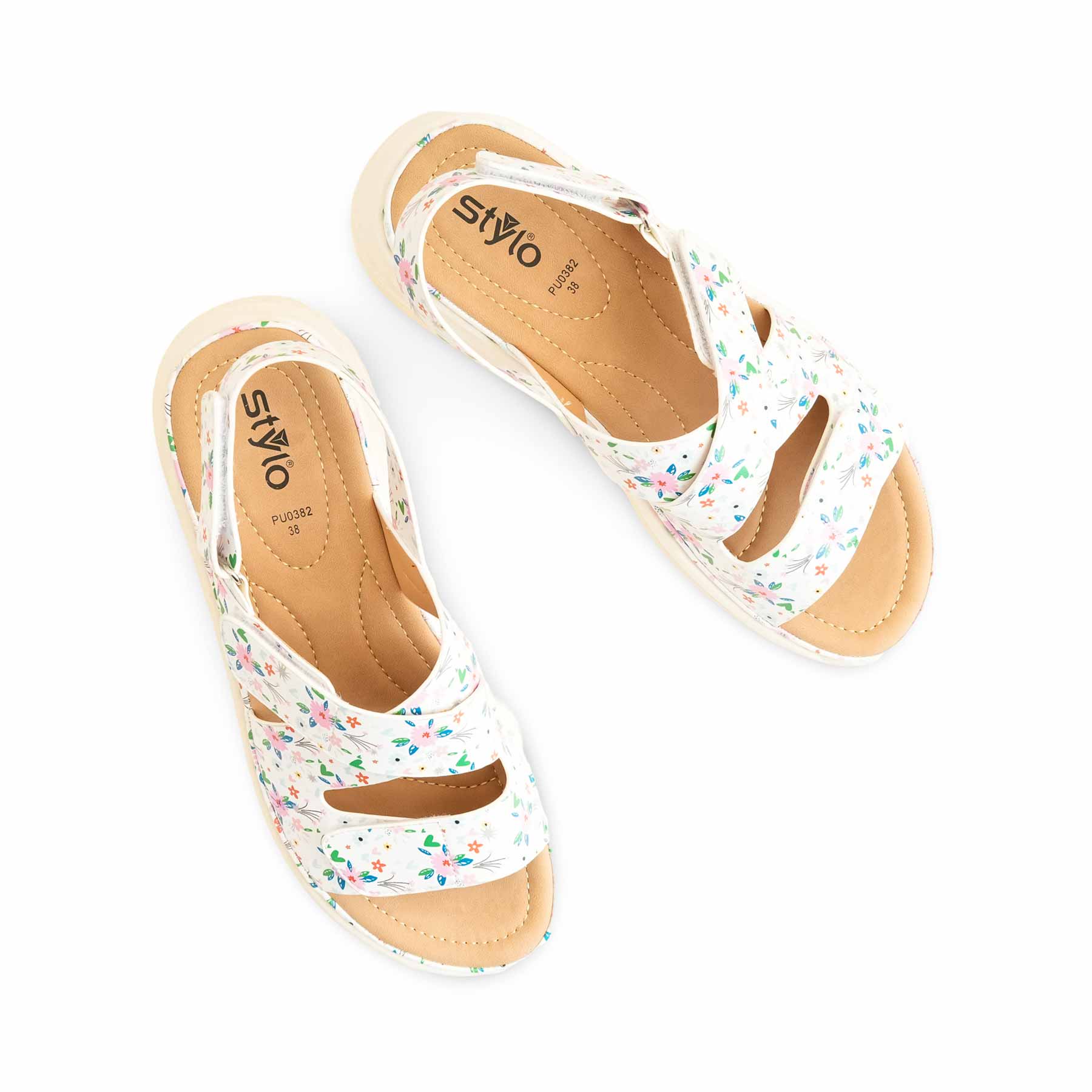 White Formal Sandal PU0382 - Image 5