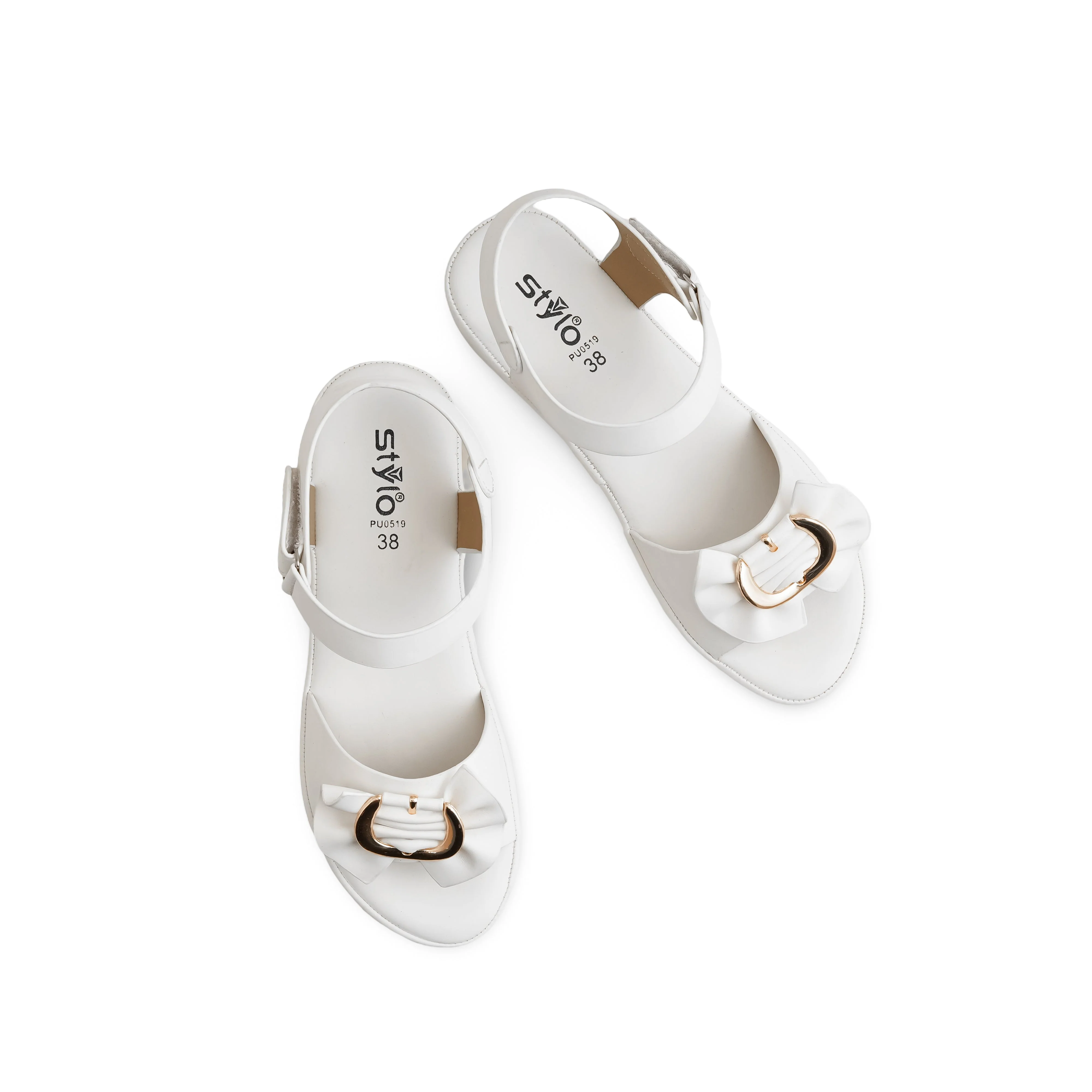 White Formal Sandal PU0519 - Image 5