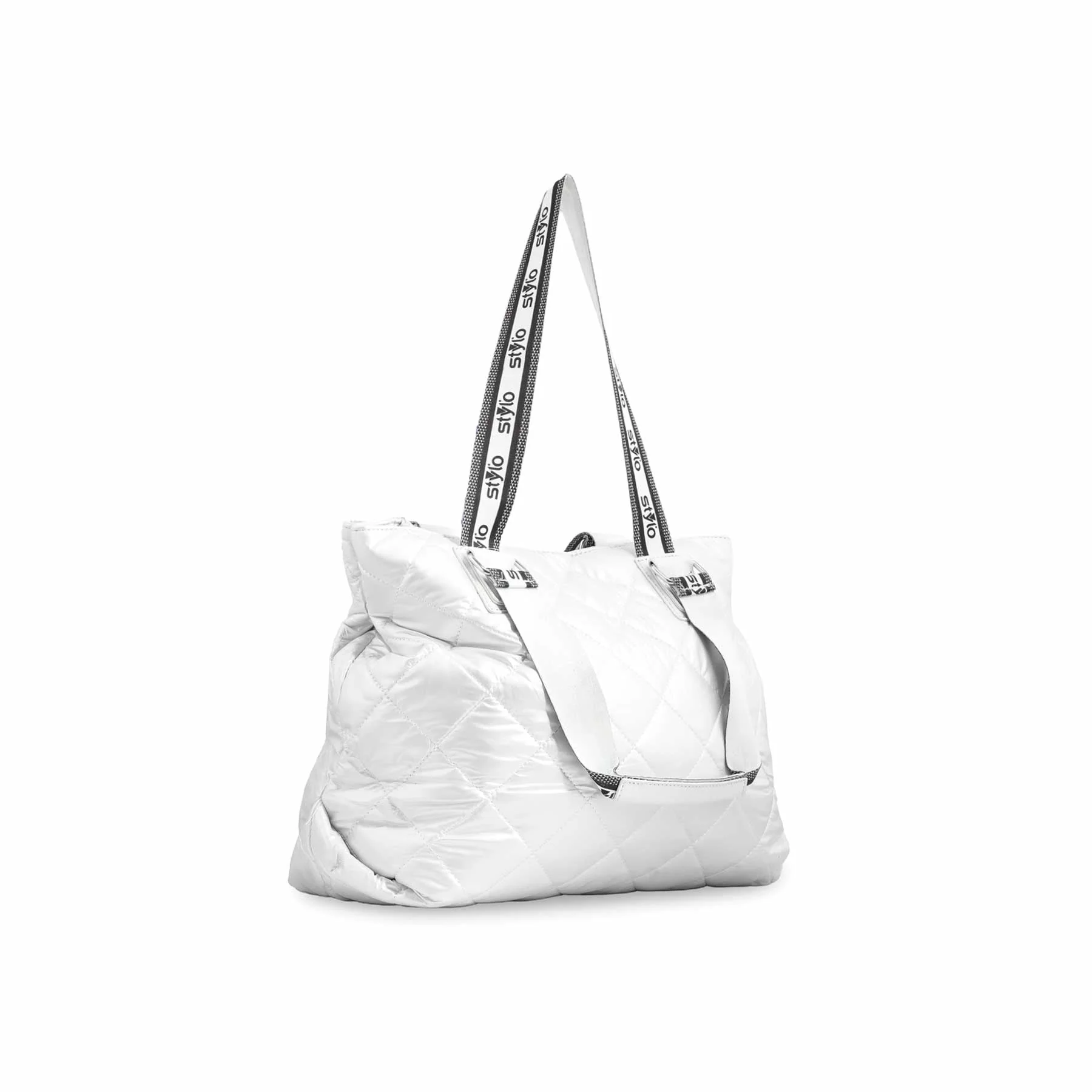 White Formal Shoulder Bag P36314 - Image 3