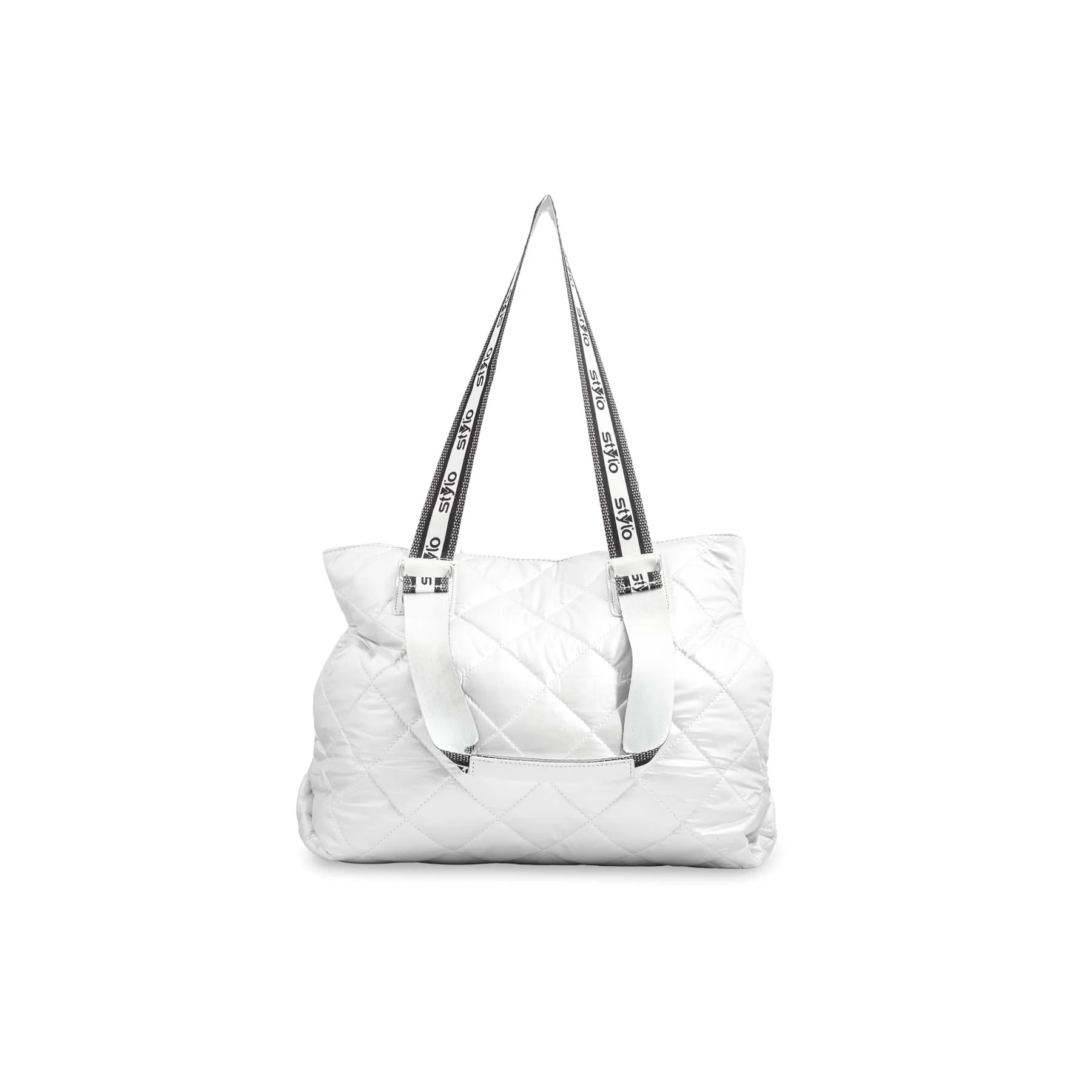 White Formal Shoulder Bag P36314 - Image 4