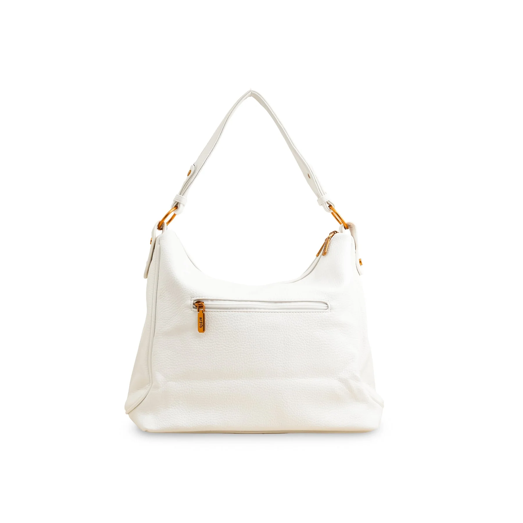 White Formal Shoulder Bag P36360 - Image 4