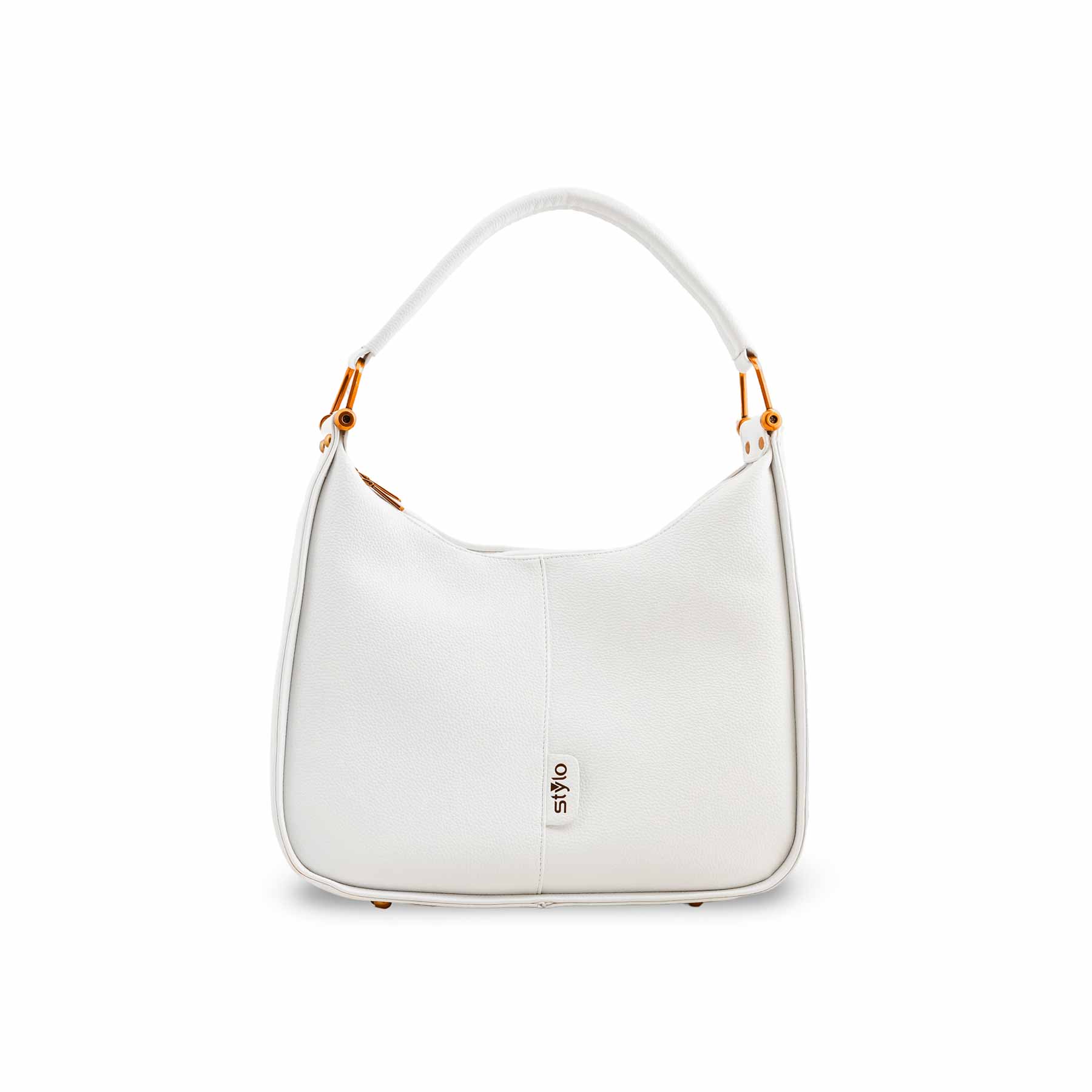 White Formal Shoulder Bag P36383 - Image 2