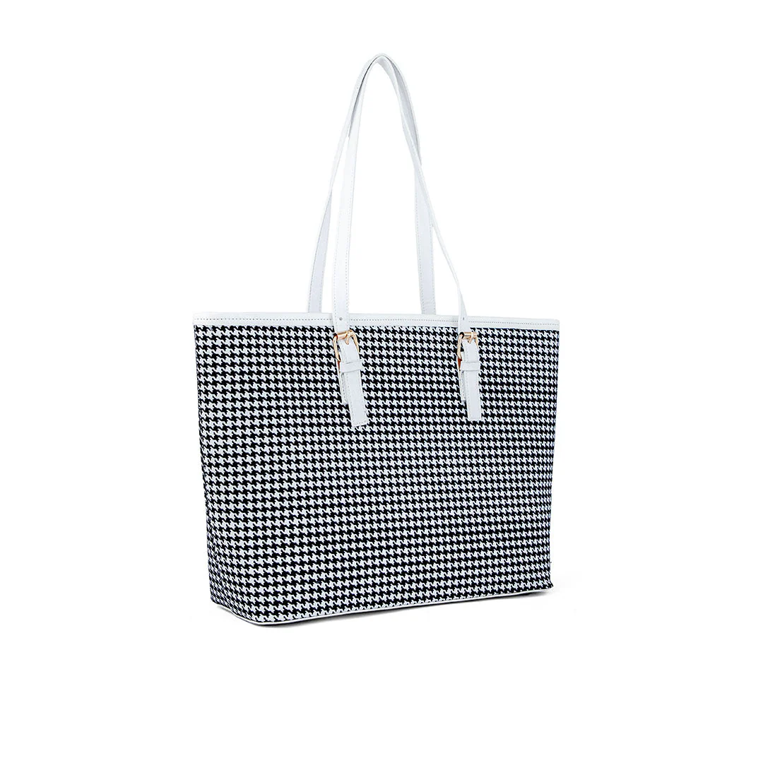 White Formal Shoulder Bag P55650 - Image 2