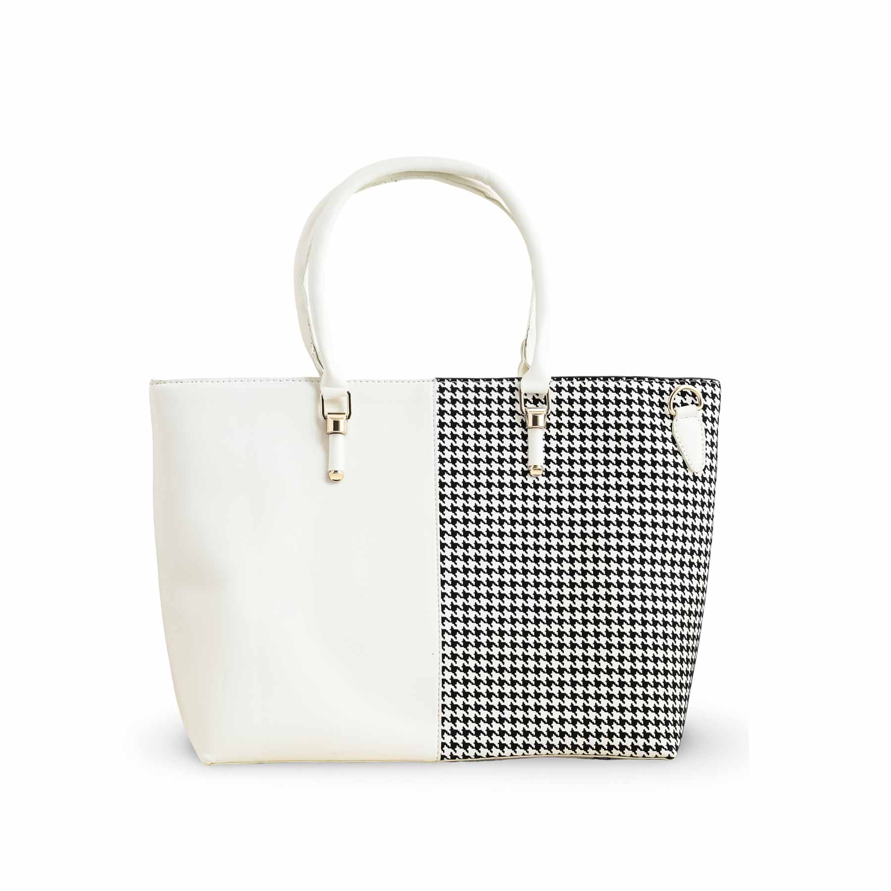 White Formal Shoulder Bag P55720 - Image 2