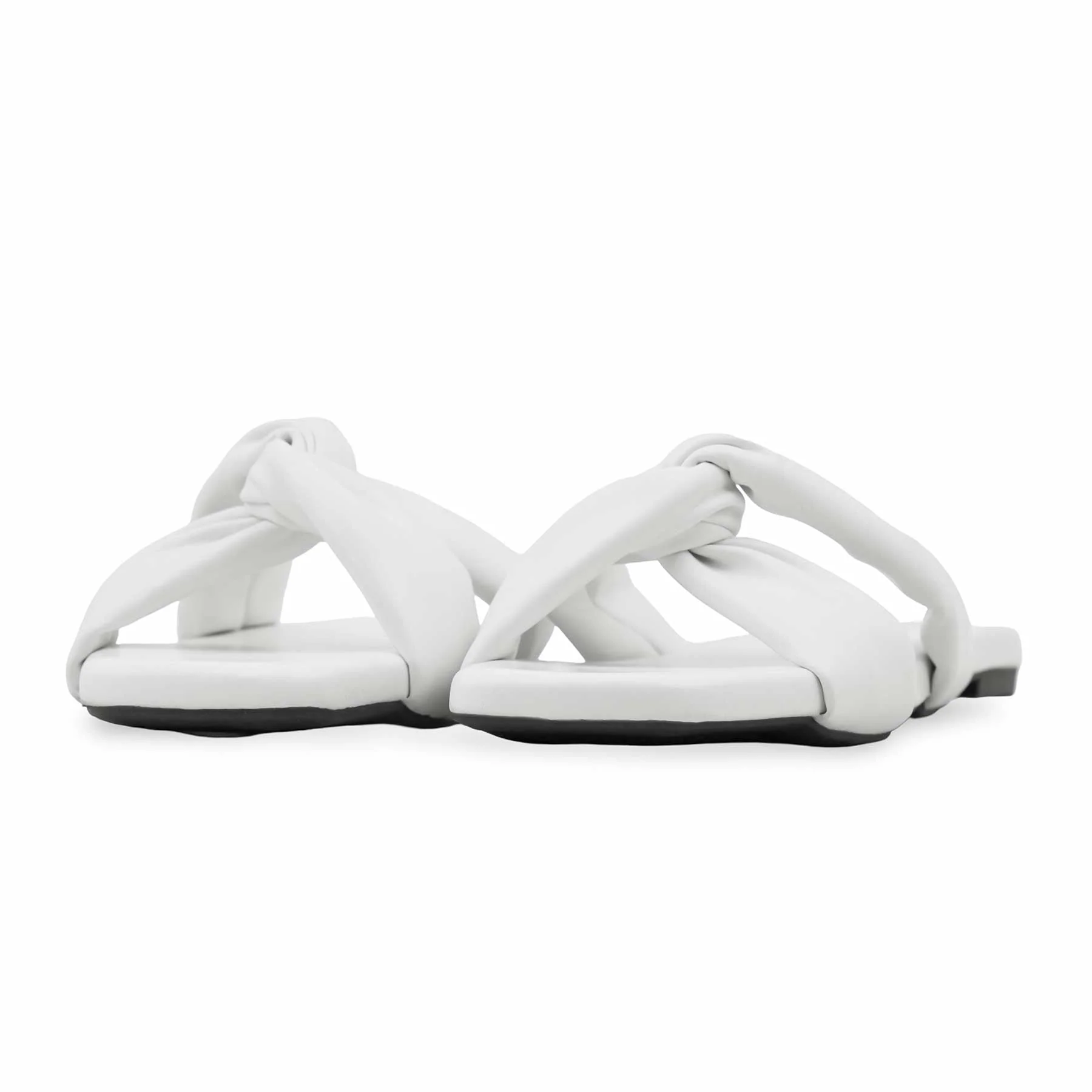 White Formal Slipper For Women FR8292 - Image 3