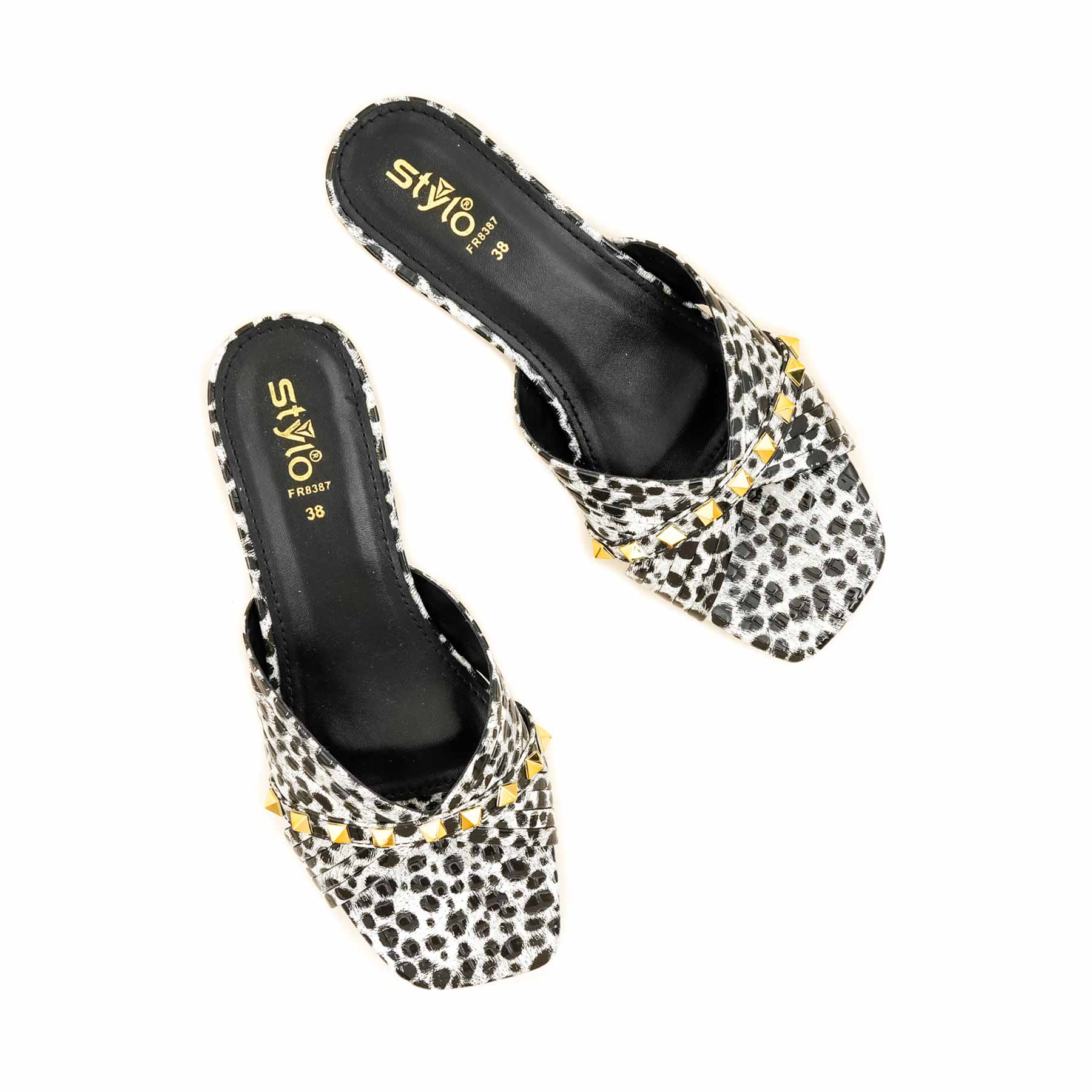 White Formal Slipper FR8387 - Image 5