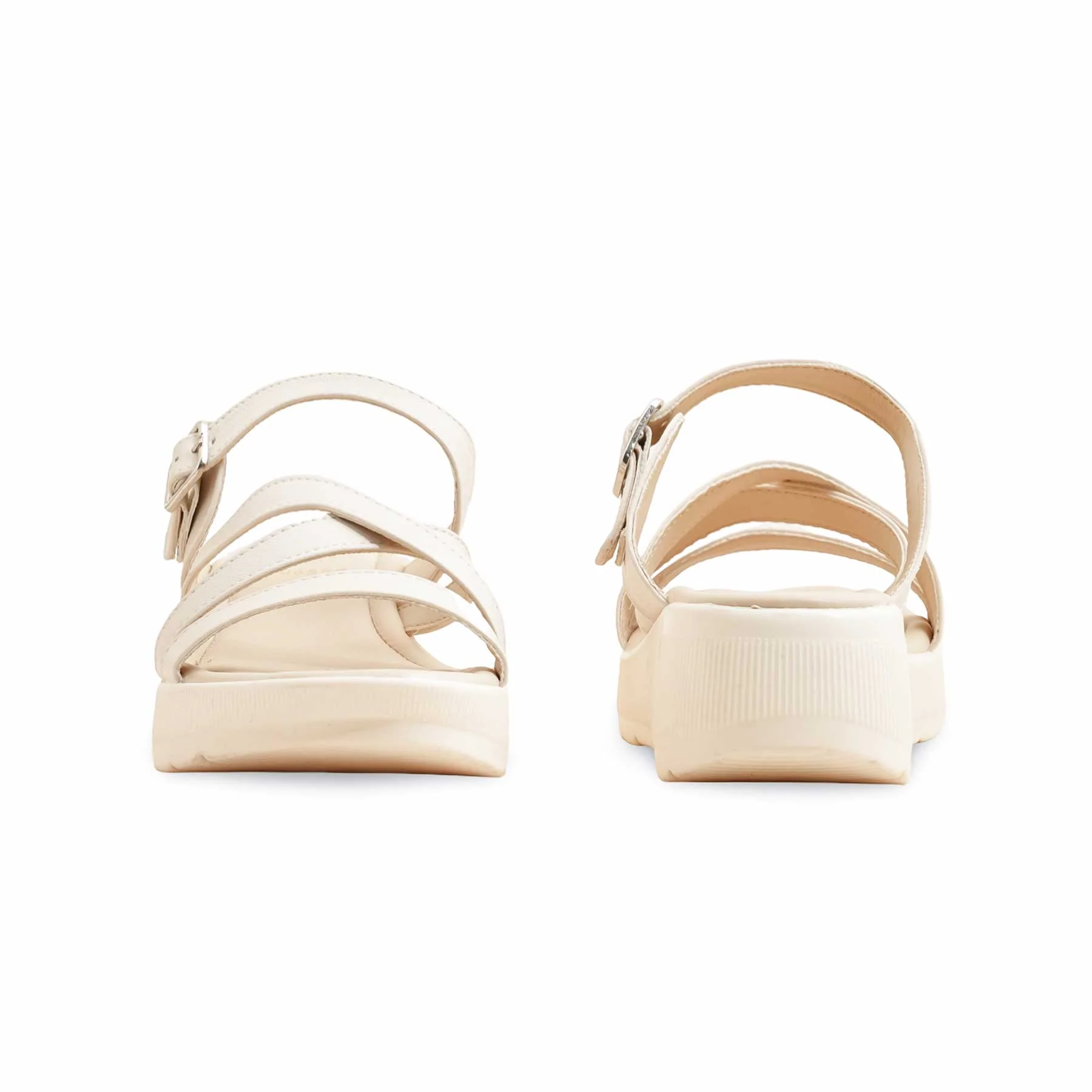 White Formal Slipper PU0556 - Image 4