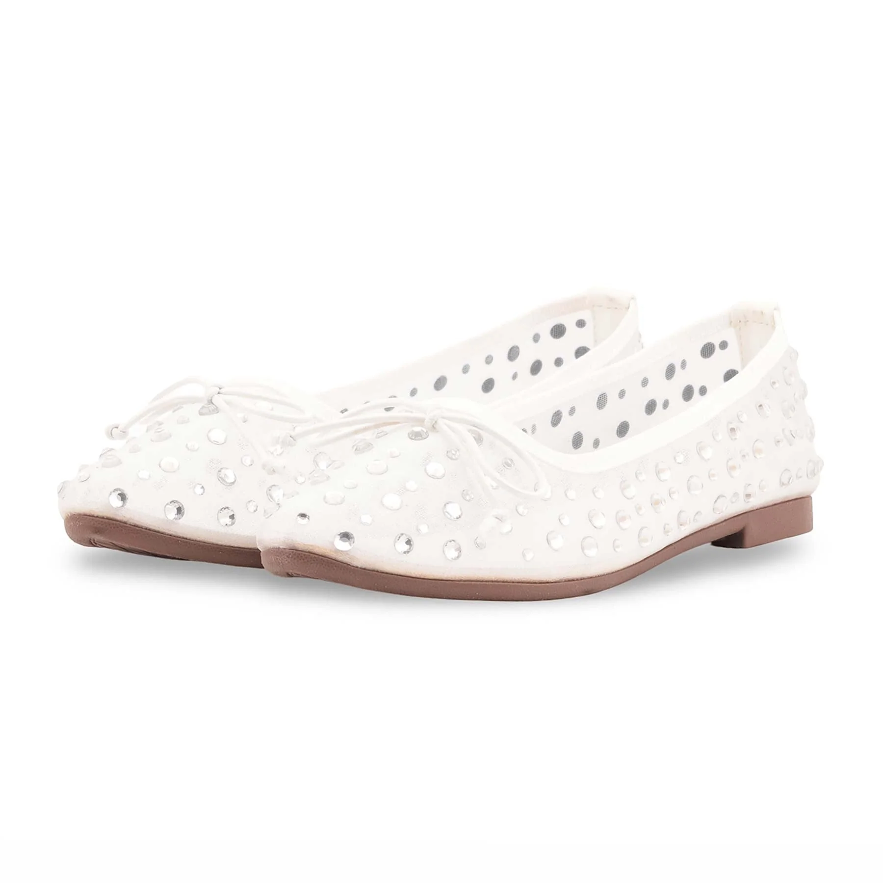 White Pumps For Women WN1328 - Image 3