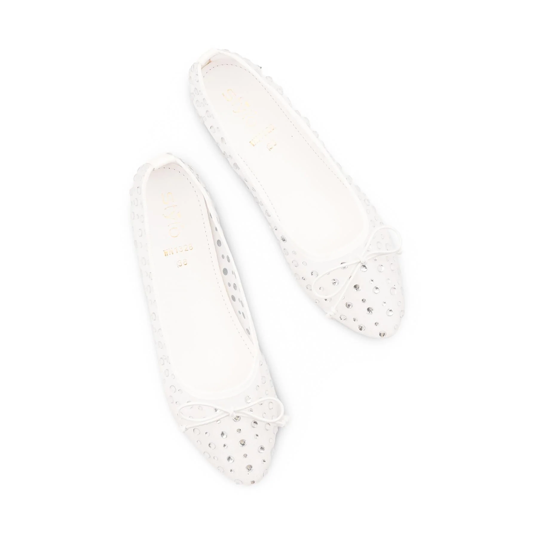 White Pumps For Women WN1328 - Image 5