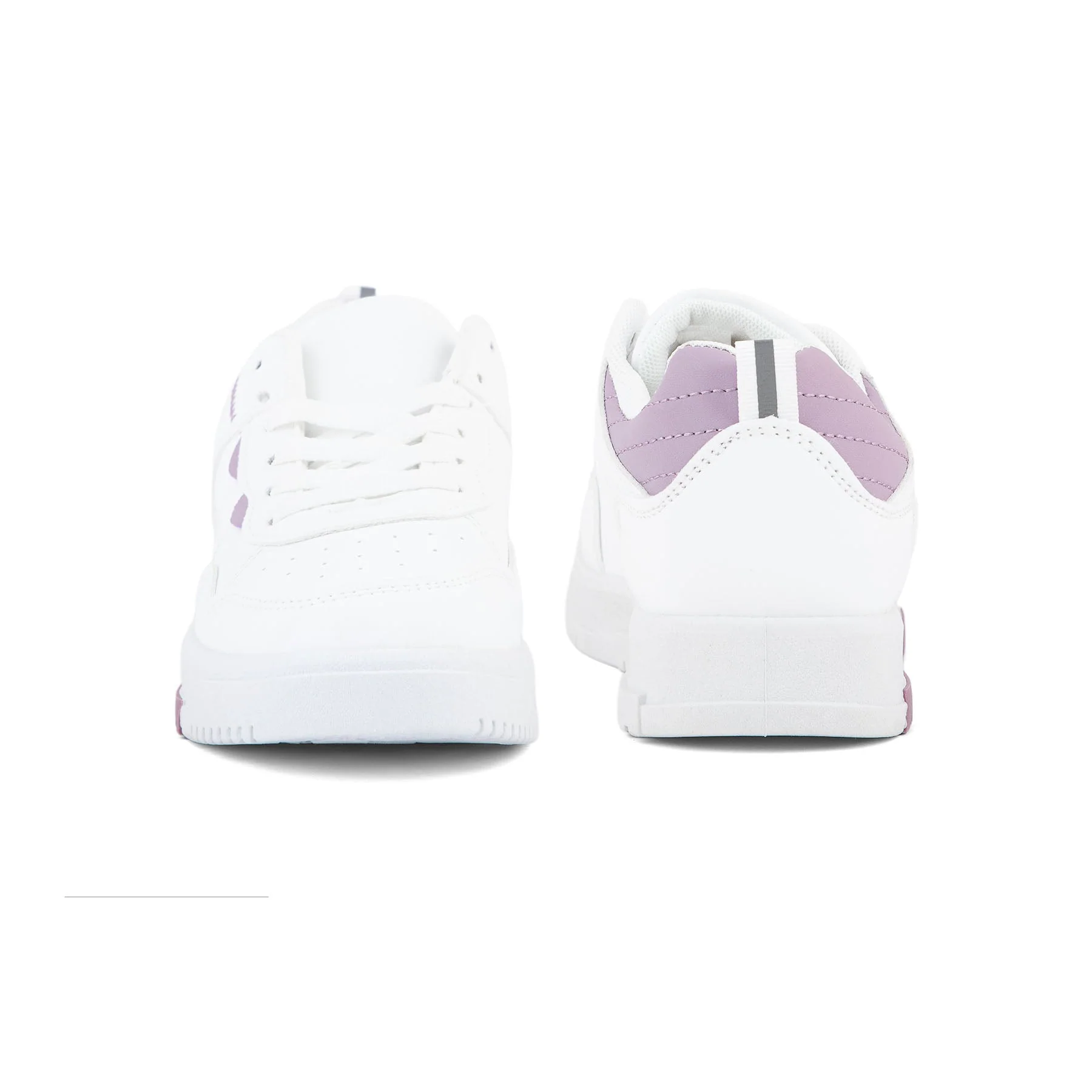 Women's White Sneaker AT7389 - Image 4