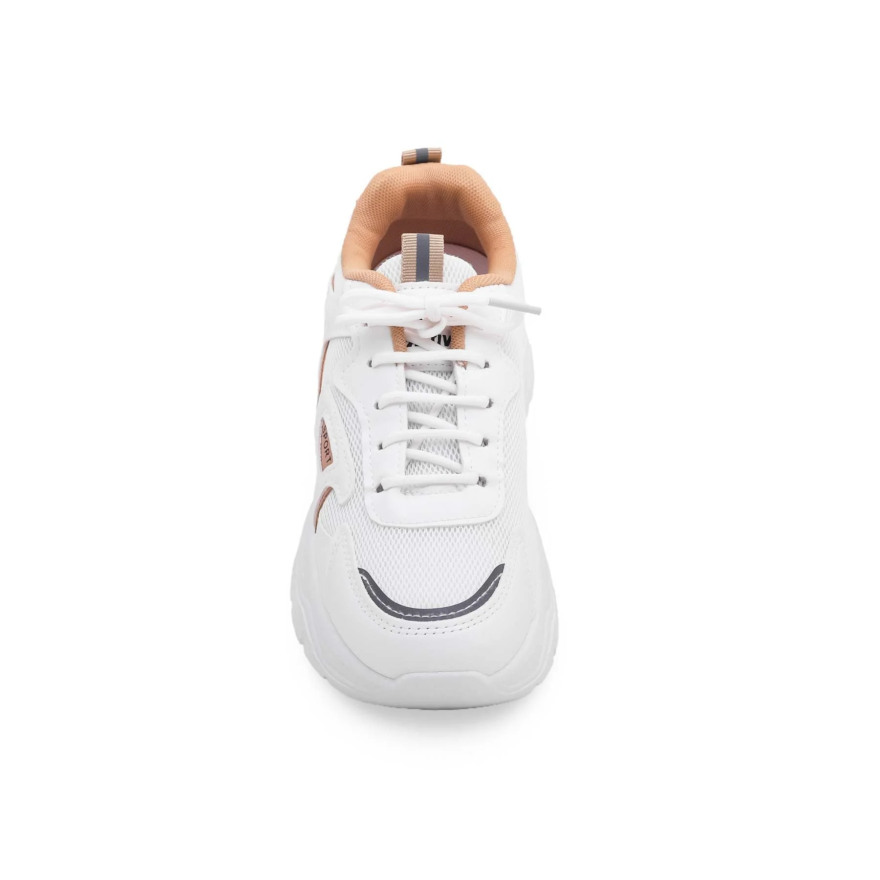 White Sports Sneaker AT7229 - Image 3
