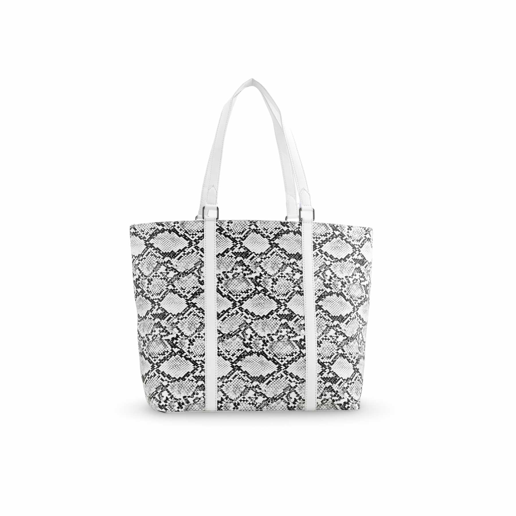 White Women Formal Shoulder Bag P55671 - Image 3