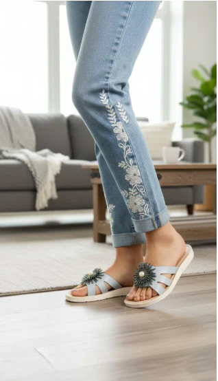 Women Casual Slipper -WS006507 - Image 9