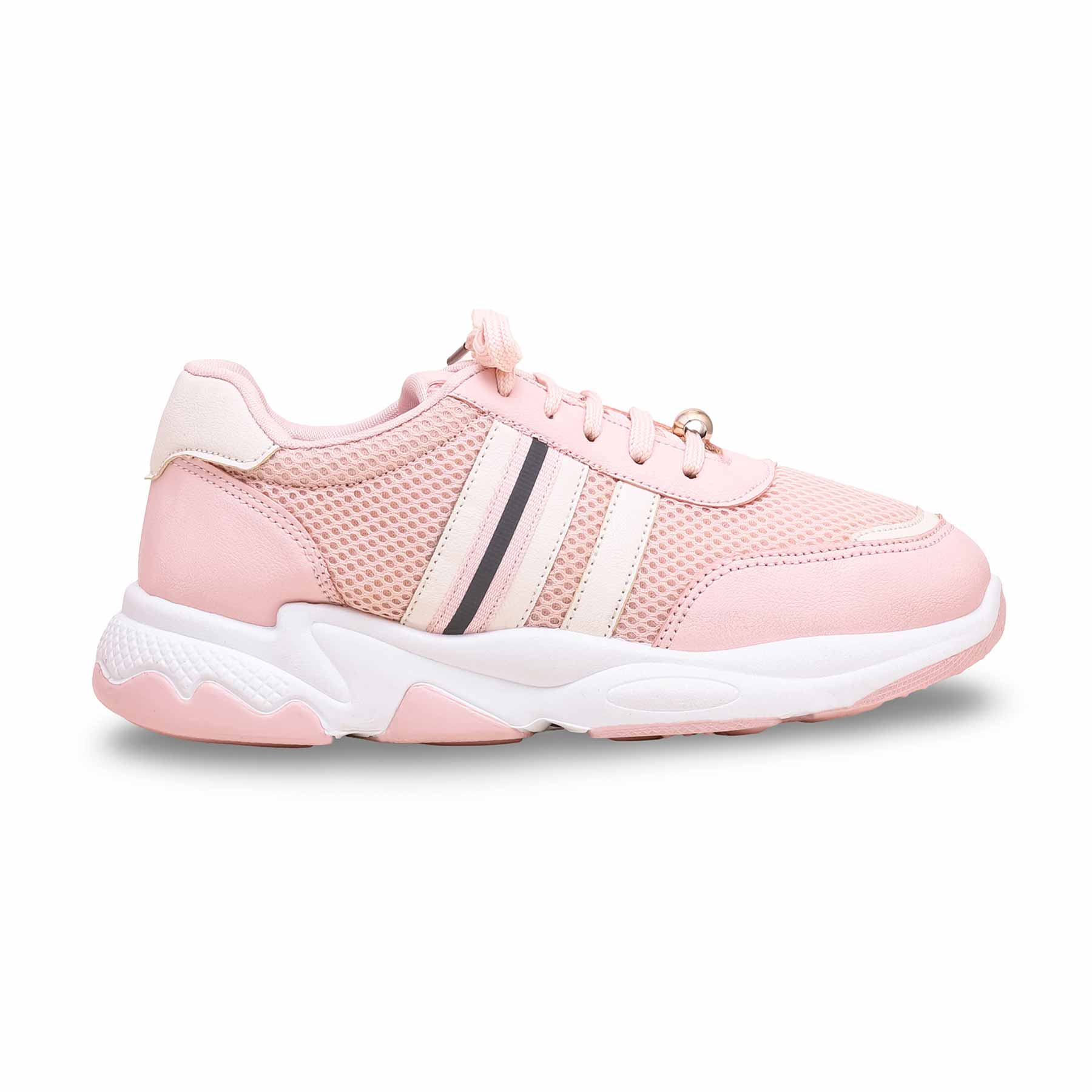 Women Pink Casual Sneaker AT7328 - Image 2
