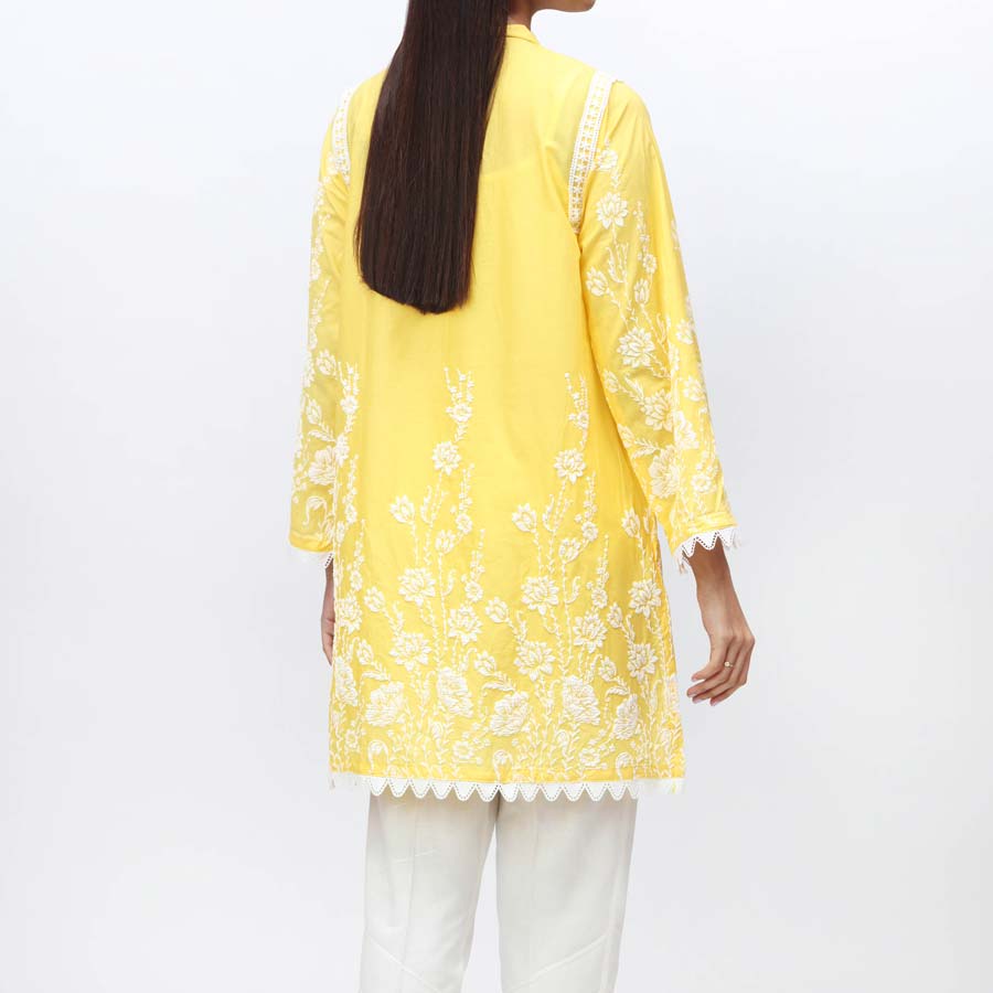 1PC- Puff Printed Cambric Shirt PS4001 - Image 4