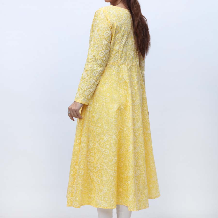 1PC- Puff Printed Cambric Shirt PS4015 - Image 4
