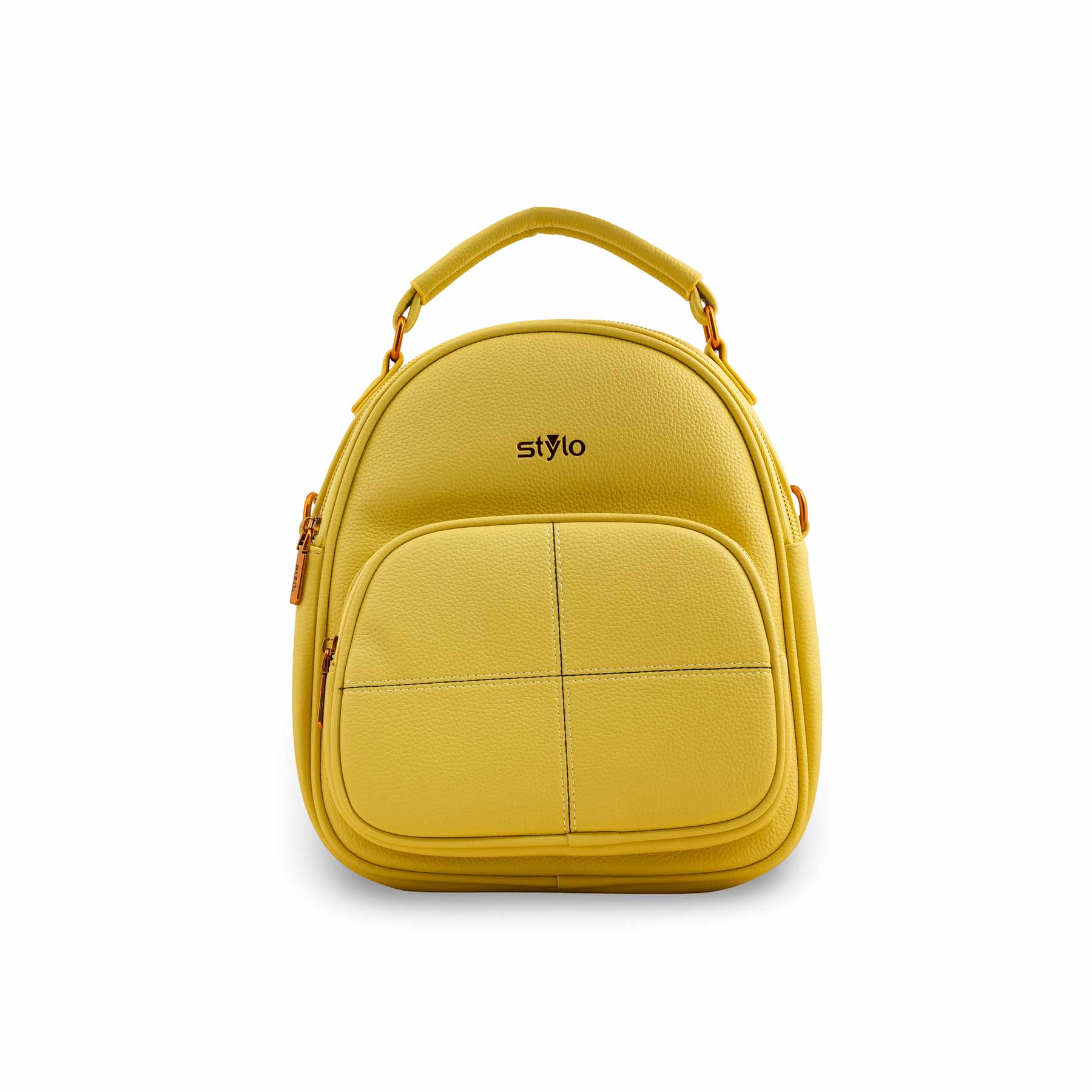 Yellow Casual Backpack P36389 - Image 2