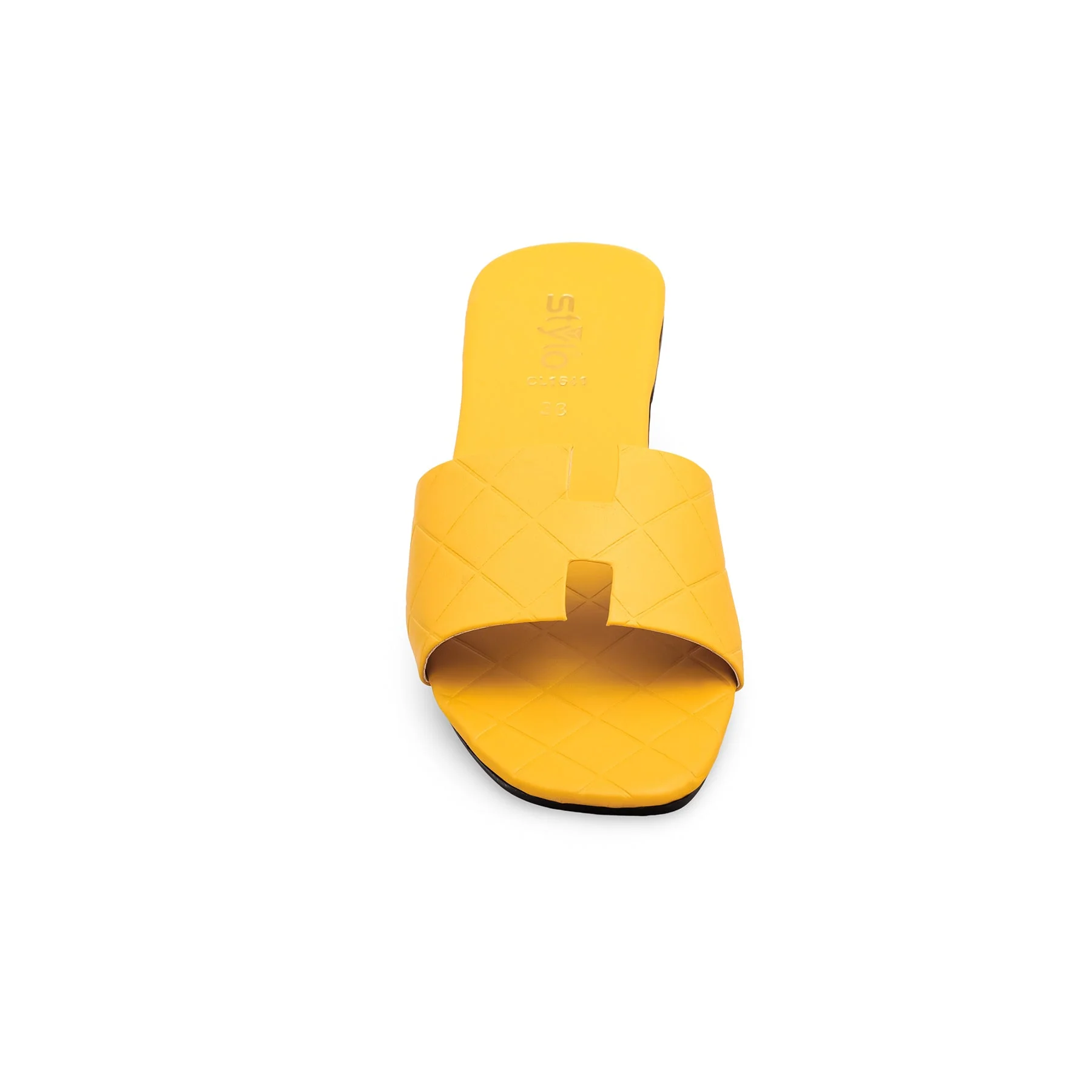 Yellow Casual Slipper CL1641 - Image 3