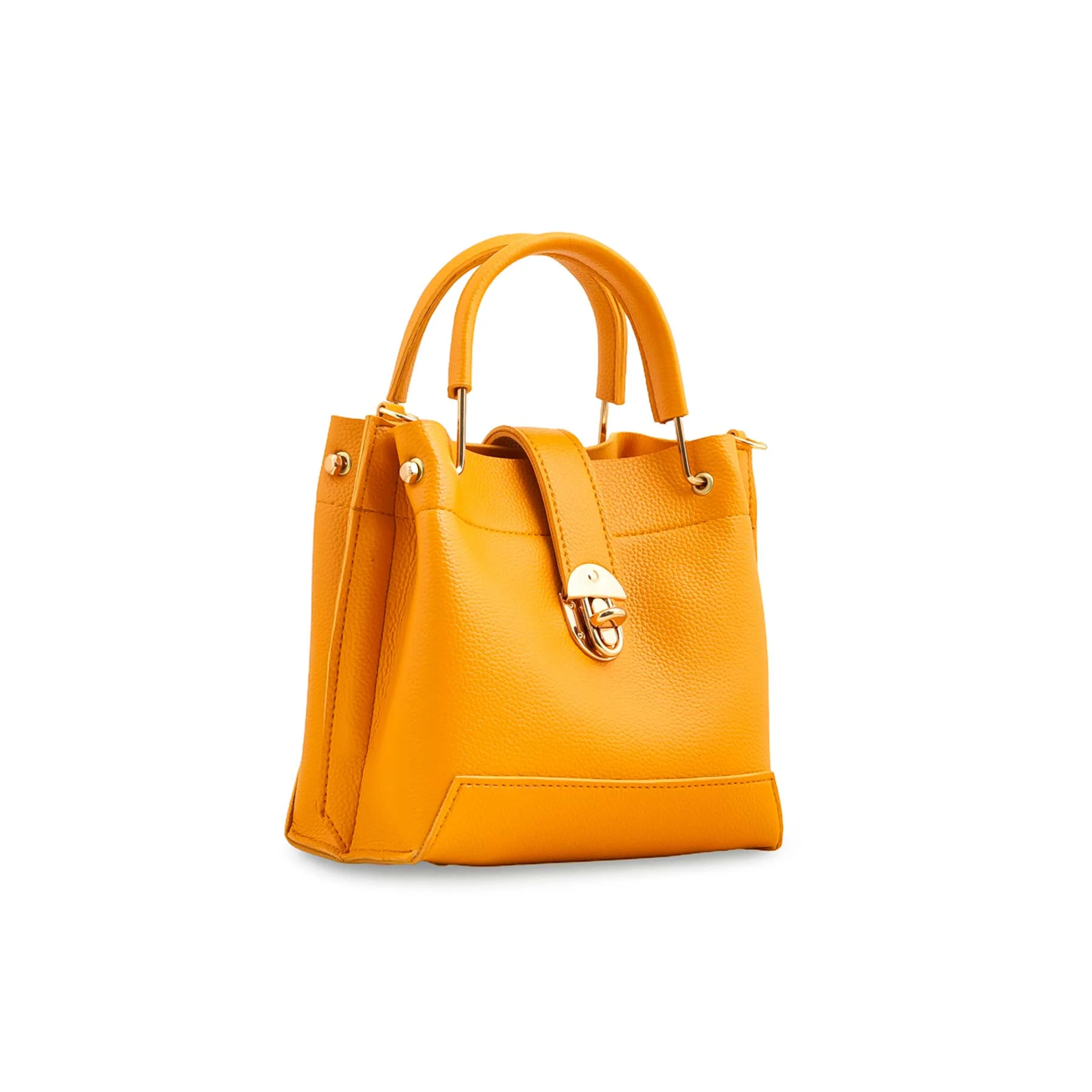 Yellow Casual Hand Bag For Women P56210 - Image 2