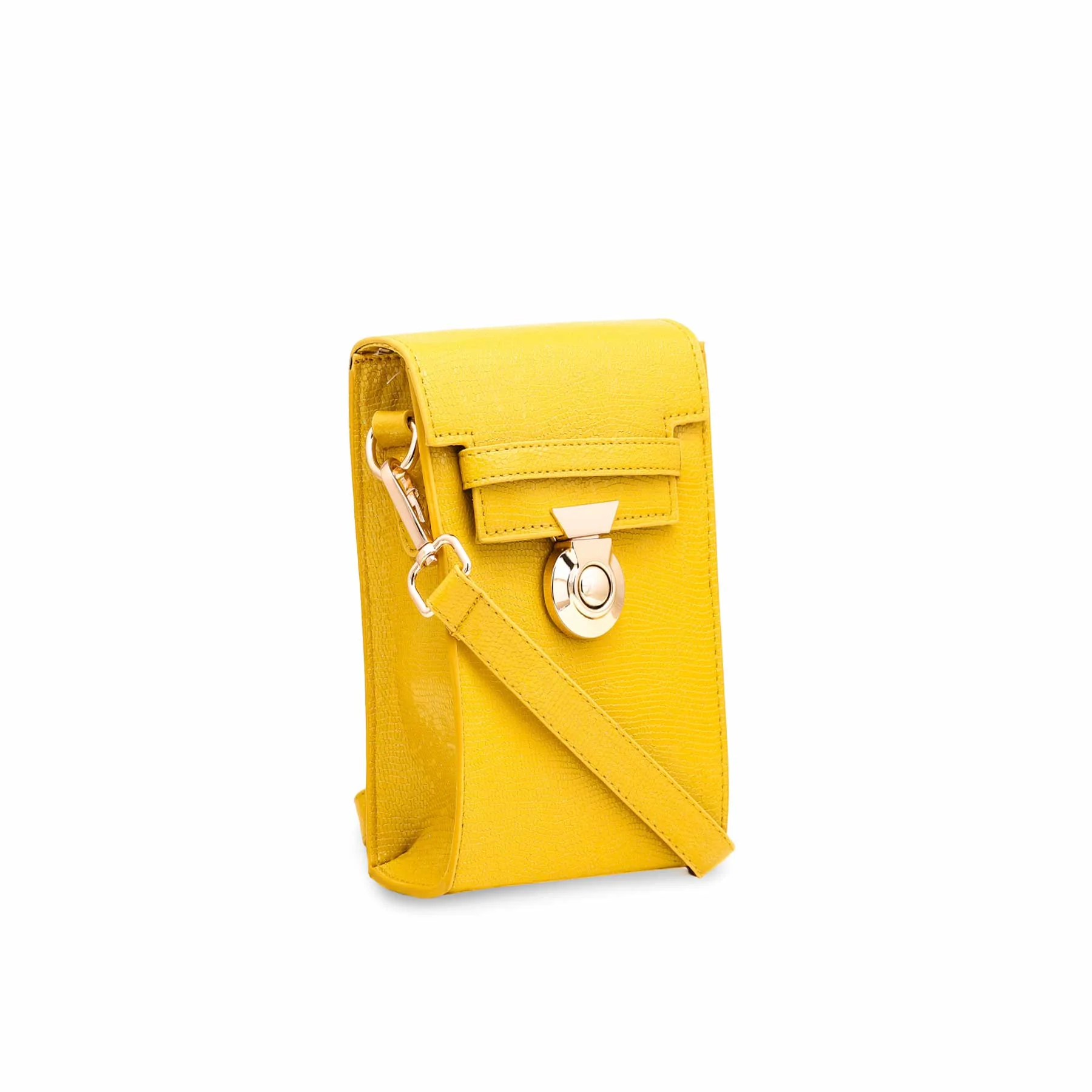 Yellow Casual Pouch P97477 - Image 2