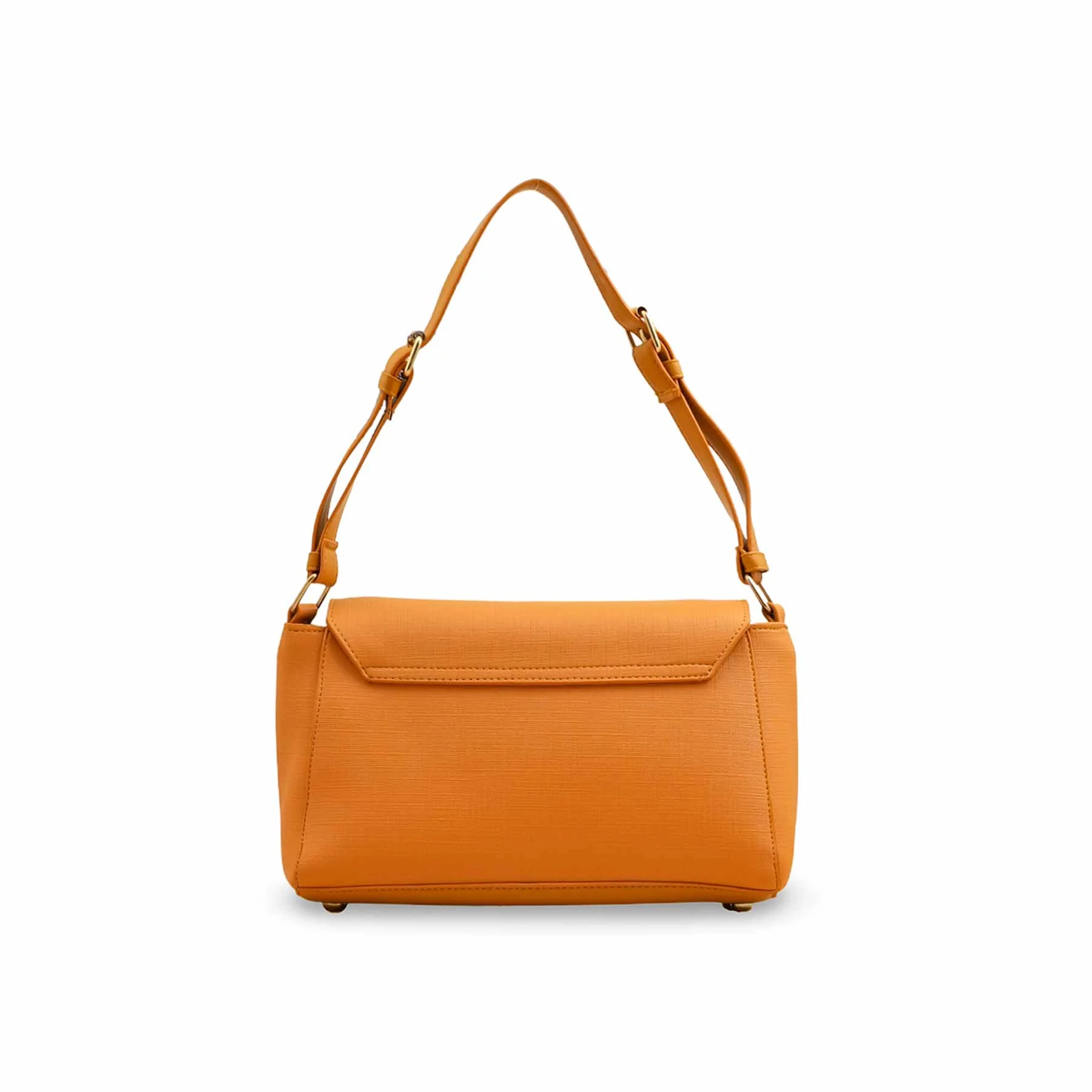 Yellow Casual Shoulder Bag For Women P55817 - Image 4